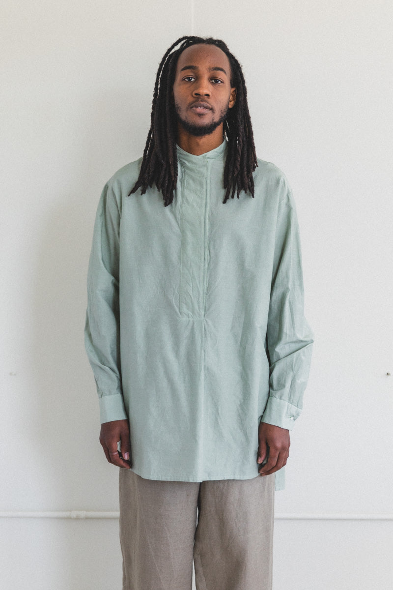DAY SHIRT IN COTTON SILK TYPEWRITE CLOTH
