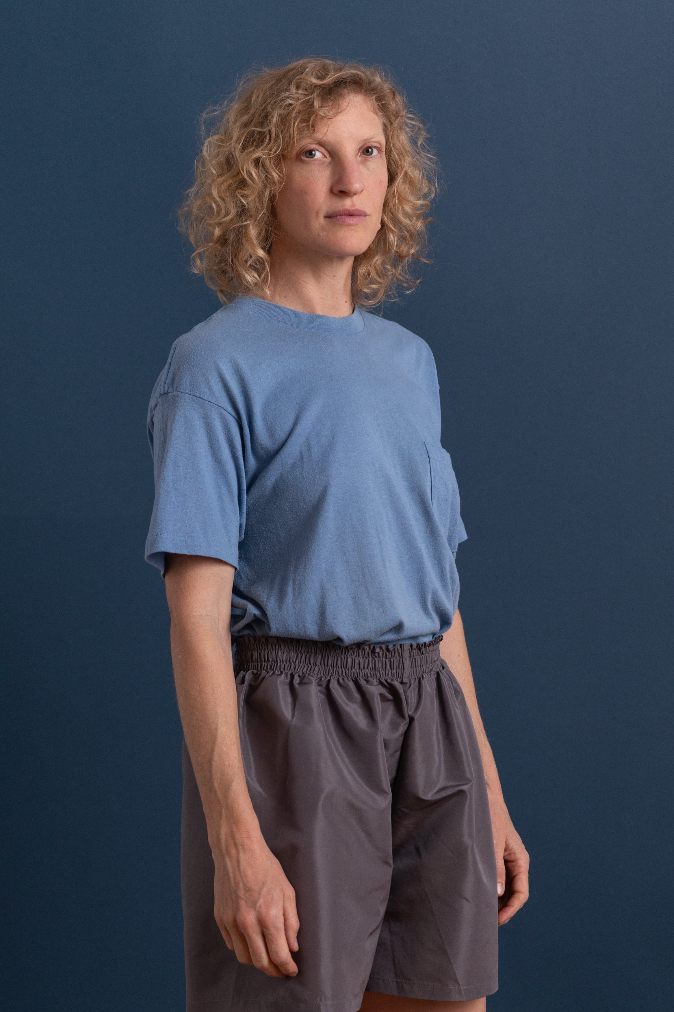 VINTAGE BLUE TEE 25