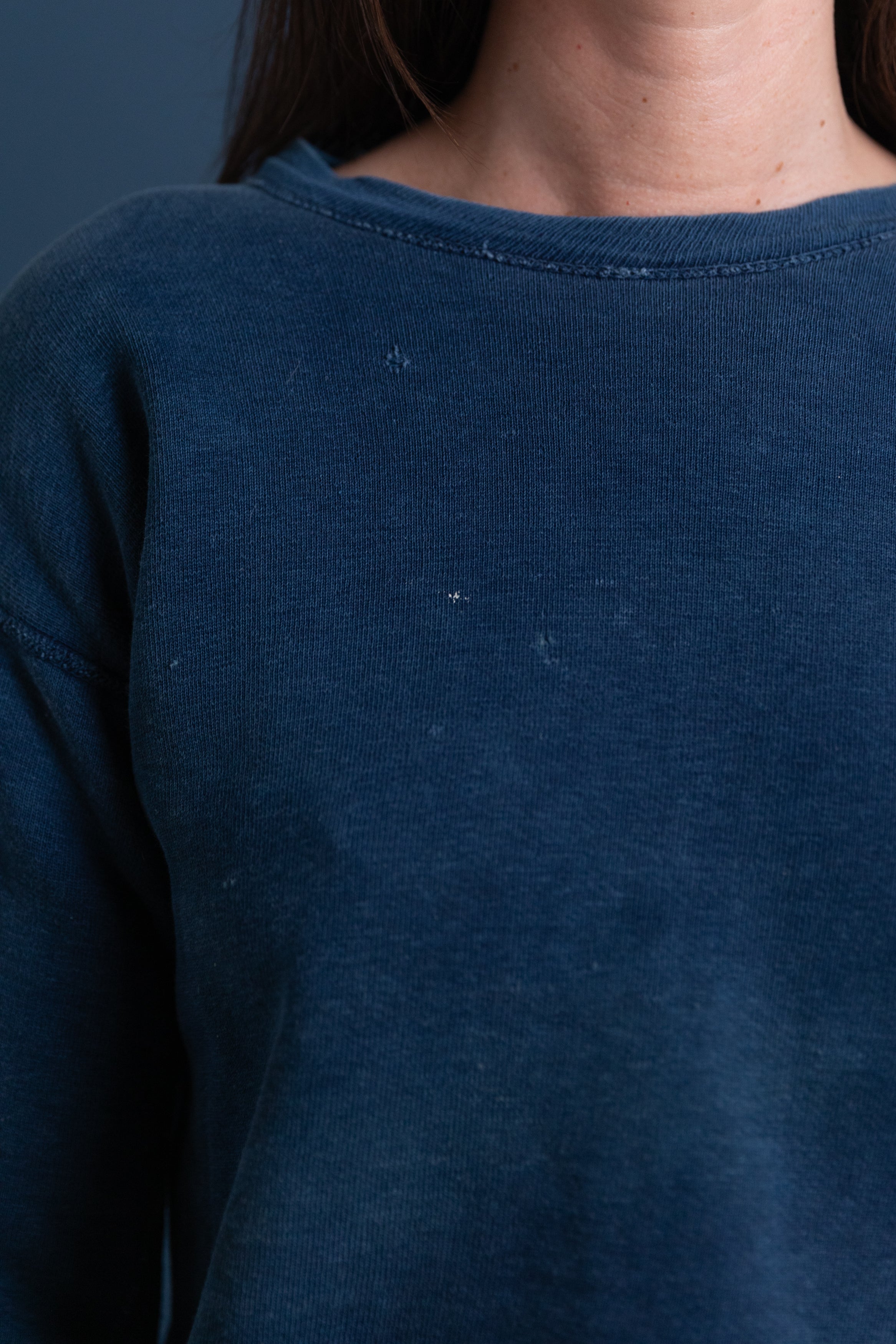 VINTAGE INDIGO SWEATSHIRT