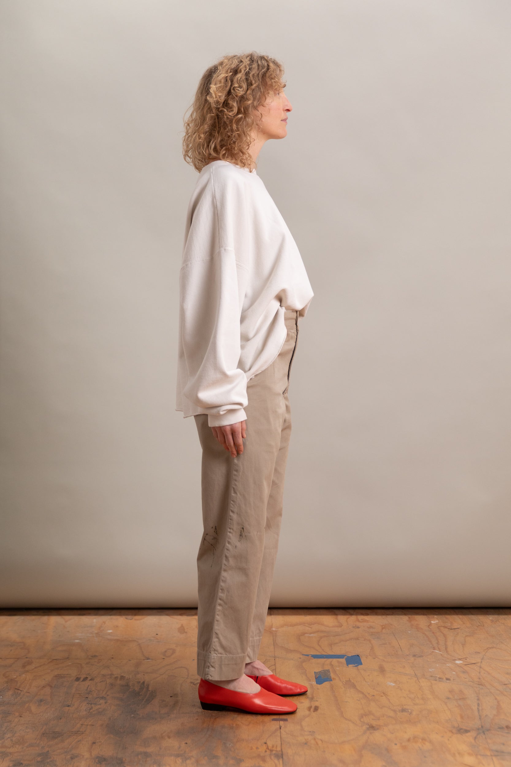 VINTAGE KHAKI PANTS, 28x27.5