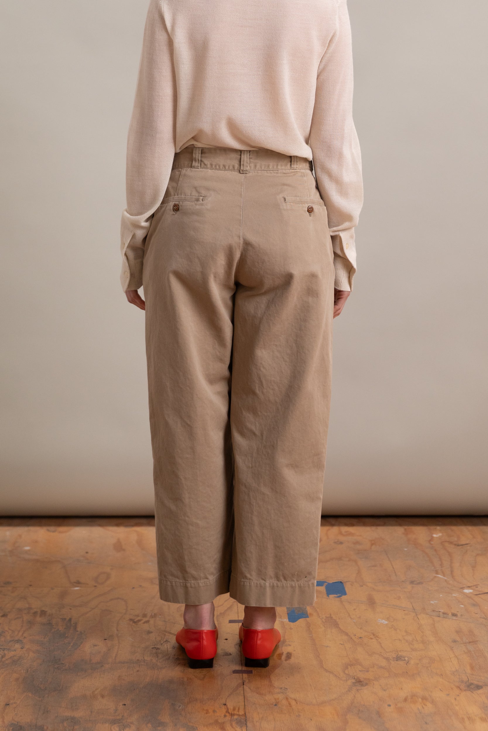 VINTAGE KHAKI PANTS, 29x25.5