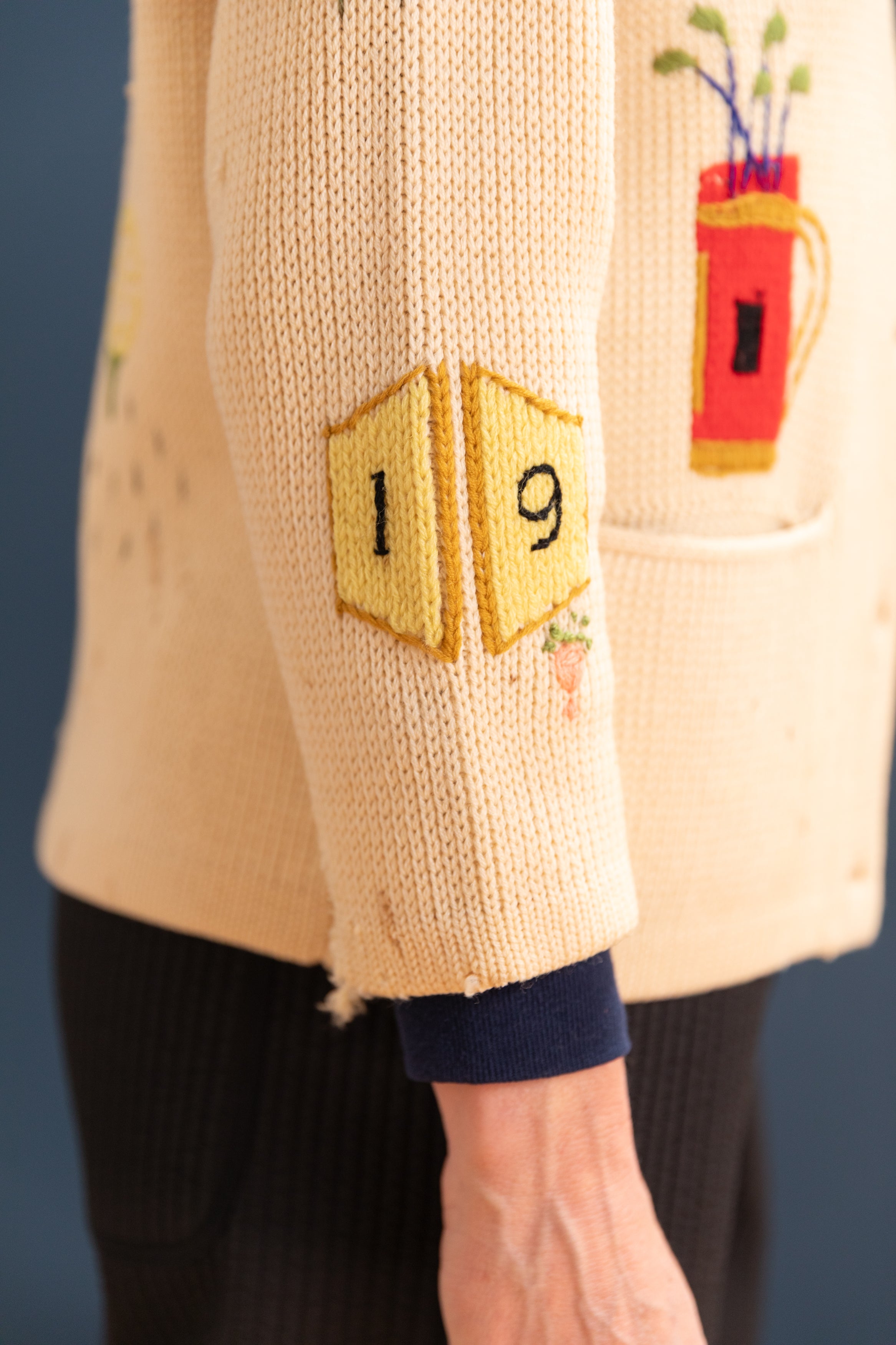 VINTAGE NOVELTY GOLF SWEATER