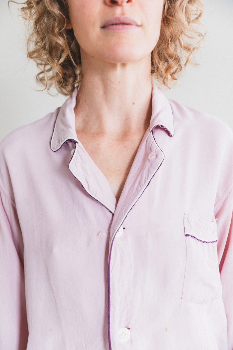 VINTAGE PAJAMA TOP 08