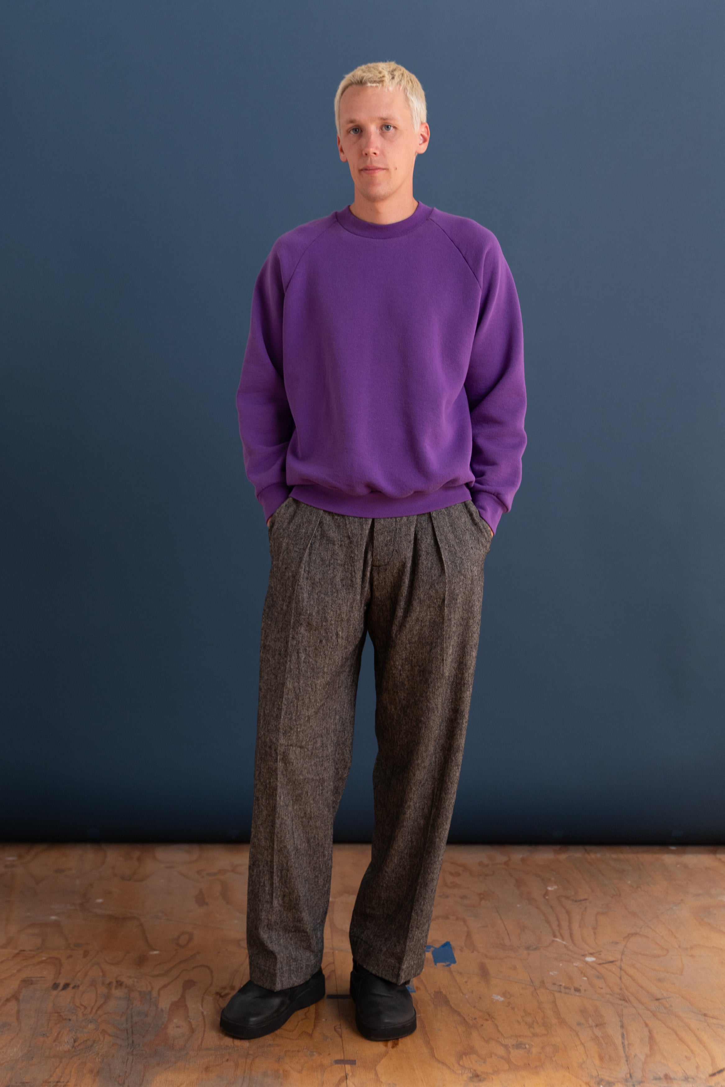 VINTAGE PURPLE SWEATSHIRT 08