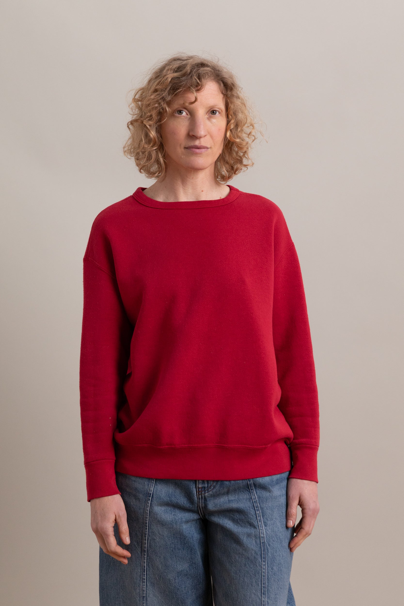 VINTAGE RED SWEATSHIRT 12