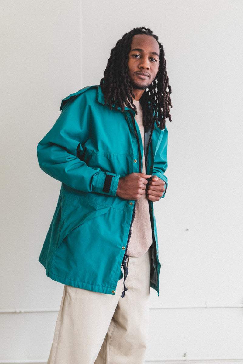 VINTAGE GREEN PARKA 02