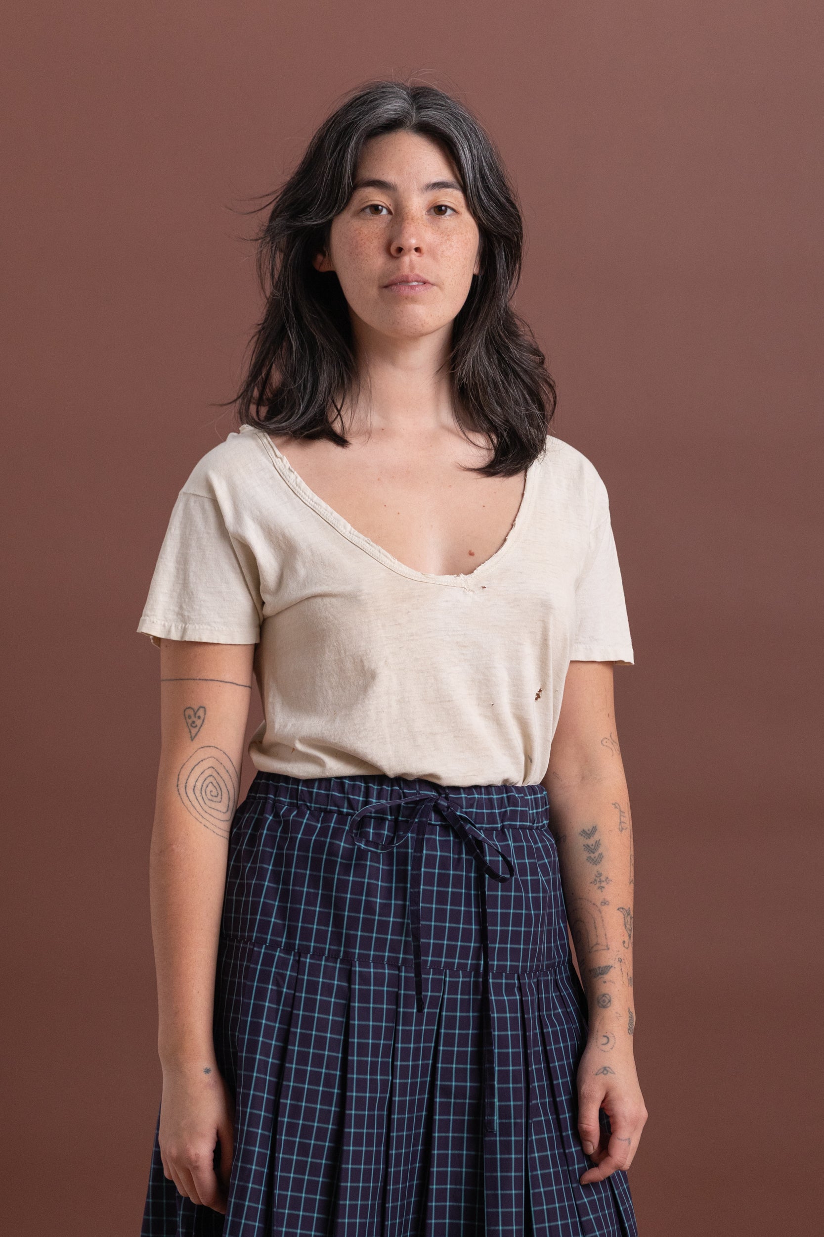 VINTAGE WHITE TEE 47