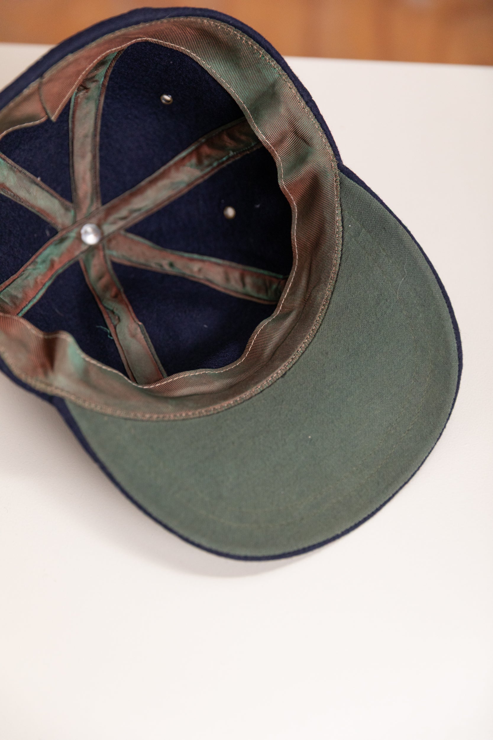 VINTAGE WOOL BASEBALL CAP 01