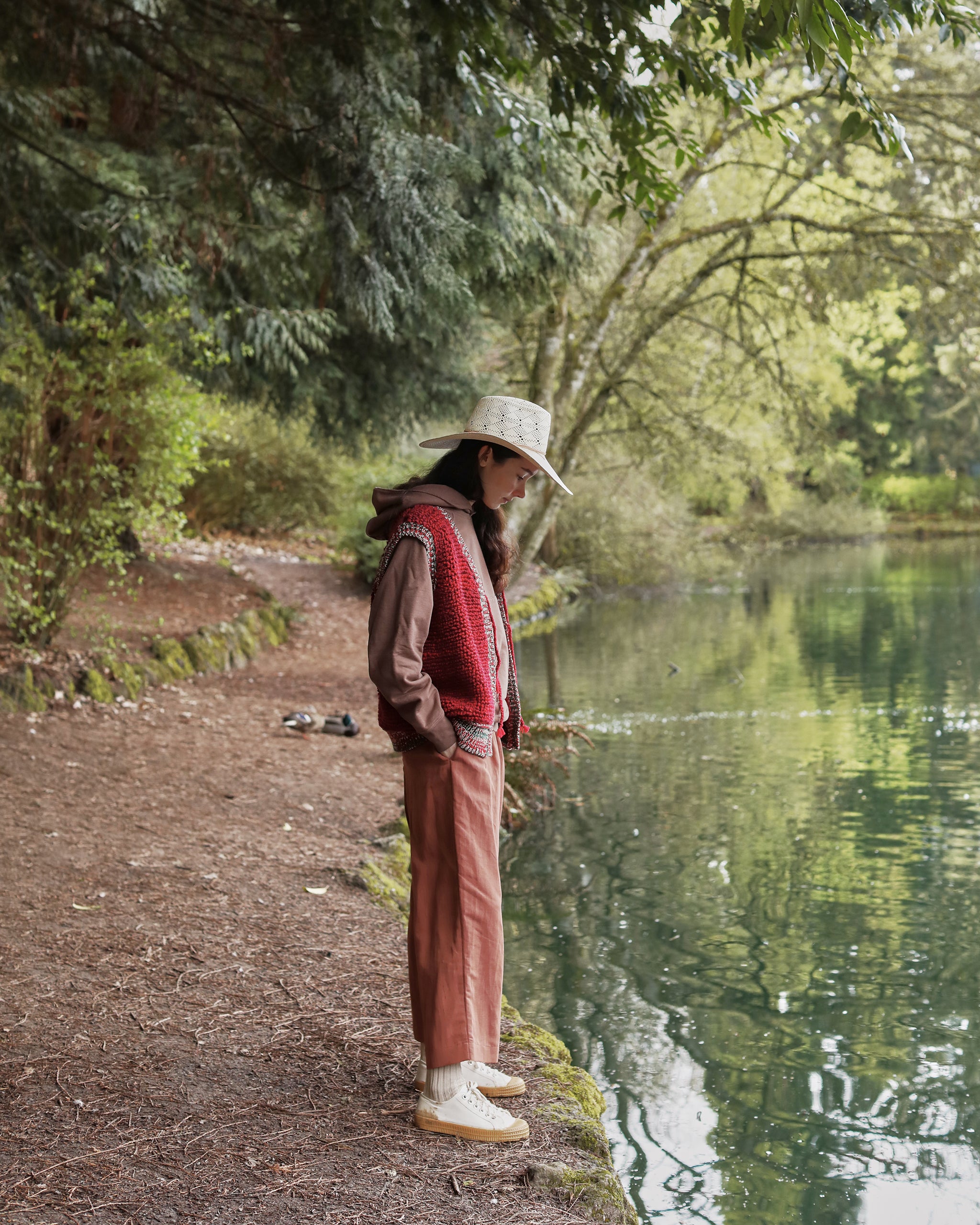 FORAGER HAT IN PANAMA STRAW