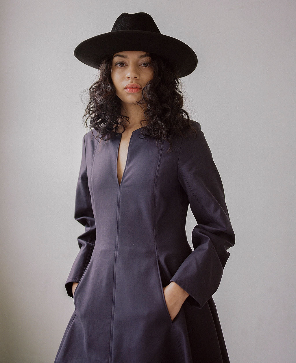 SAVOY IN VELOUR FELT