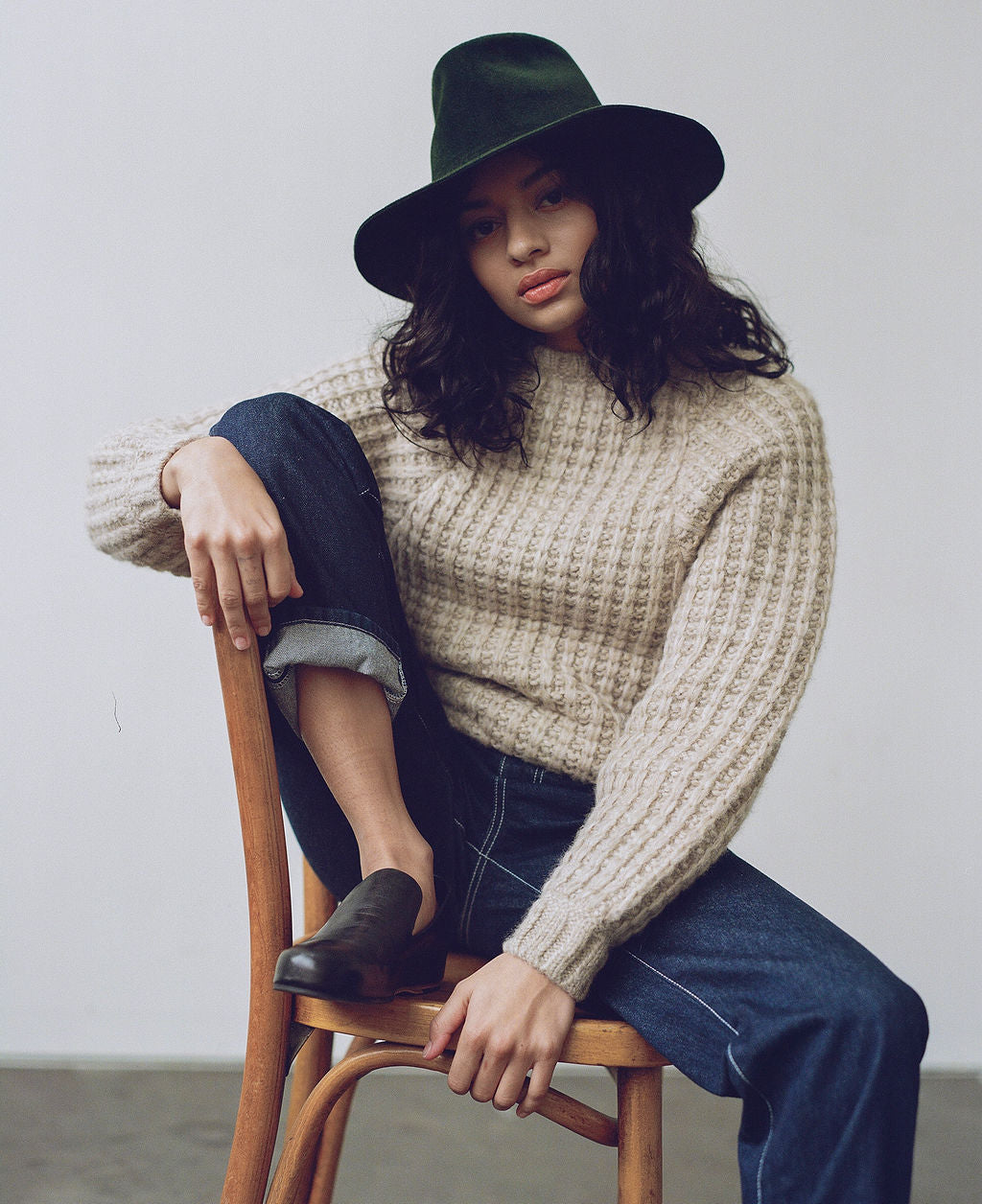 WAKEFIELD IN VELOUR FELT