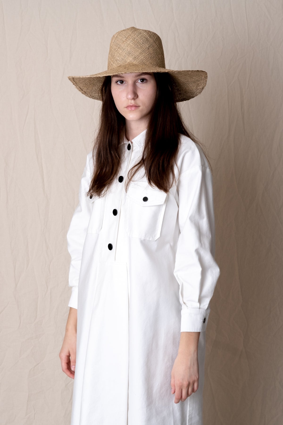 OPTIMO PACKABLE HAT IN SEAGRASS STRAW