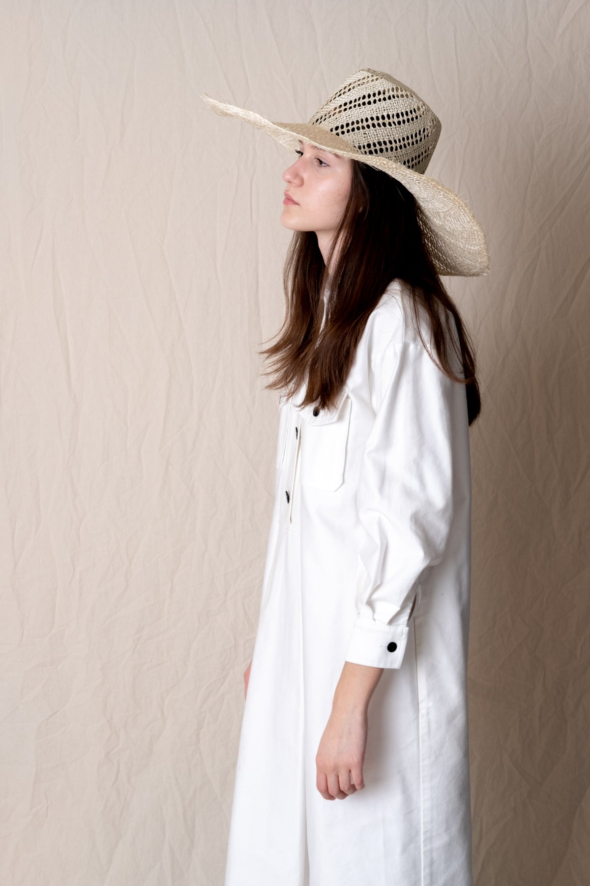 OPTIMO PACKABLE HAT IN SPIRAL WEAVE