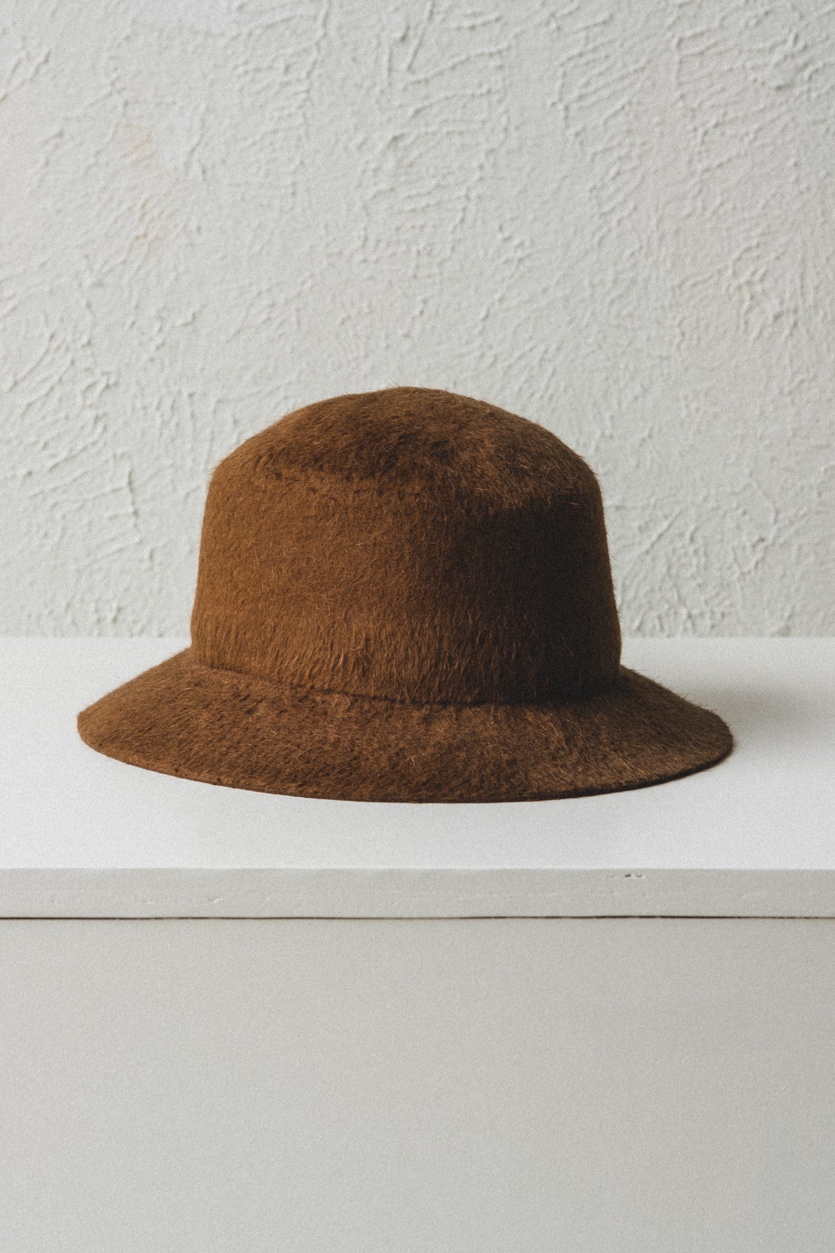 BUCKET HAT IN SHAG FELT