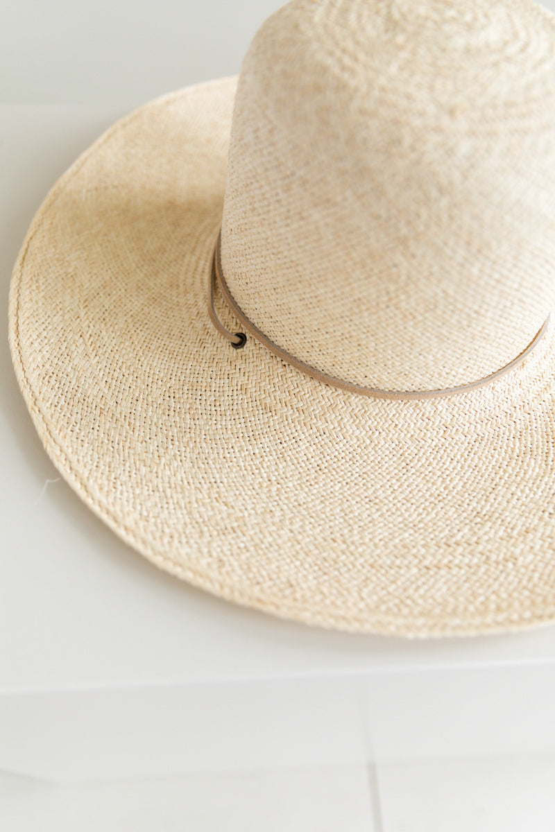 SUNCREST IN TWISTED NATURAL PANAMA STRAW