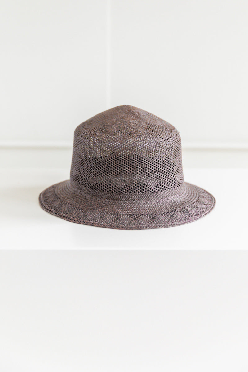 TRIPPER HAT IN PANAMA STRAW