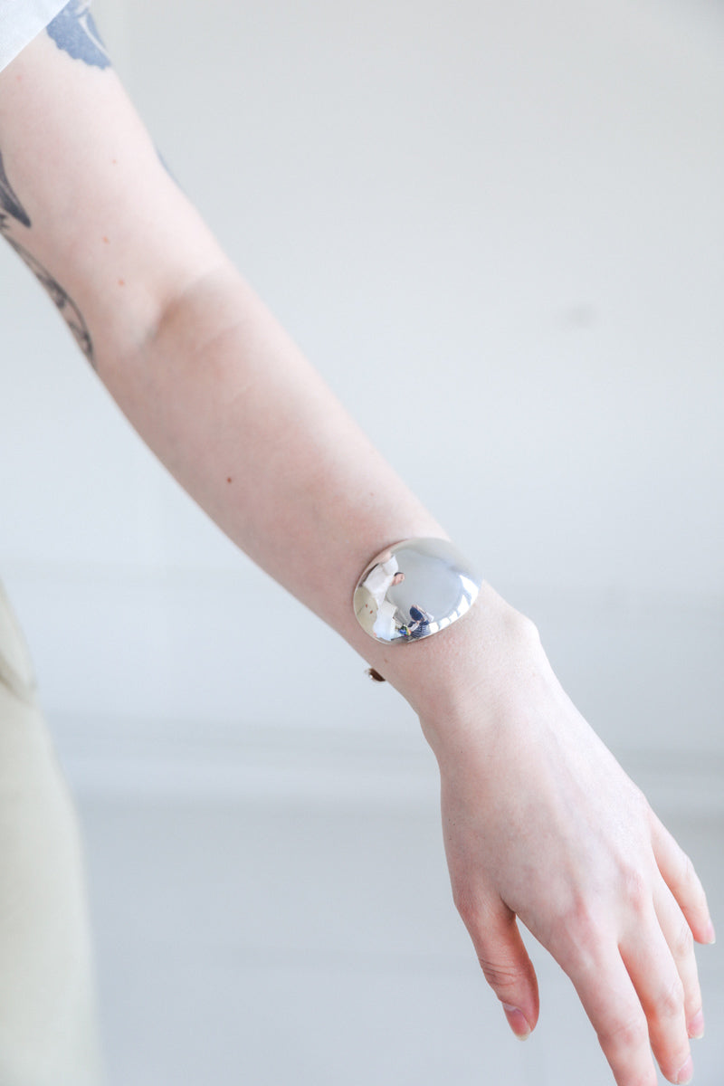 JACOBSON CUFF IN SILVER