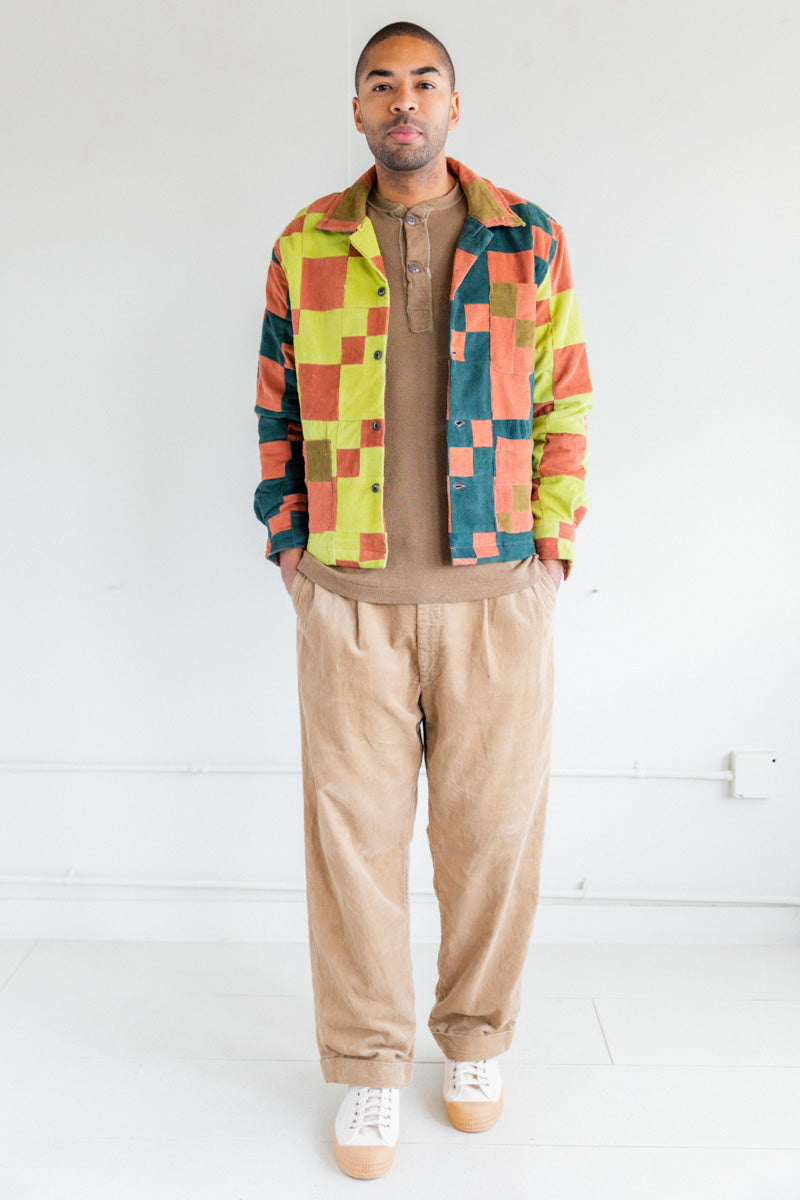 CORDUROY FOUR PATCH OVERSHIRT