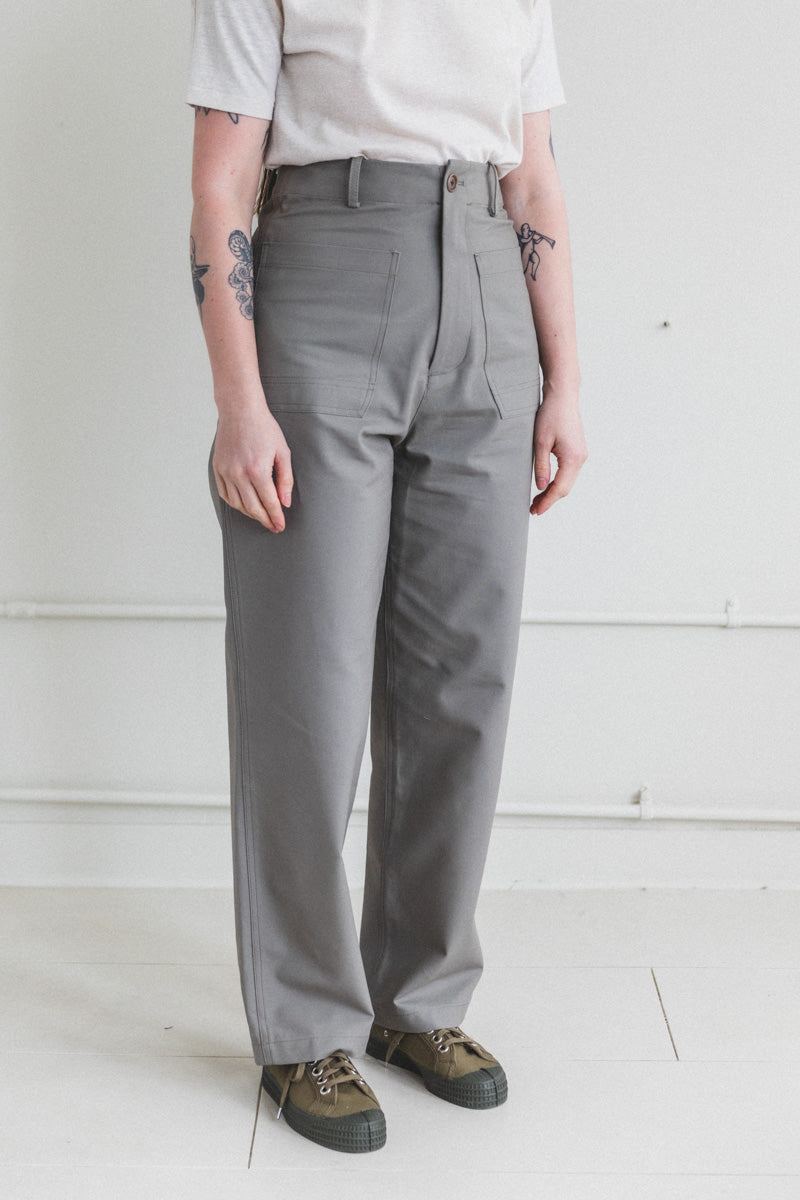 HOWIE PANT IN MUSHROOM TWILL