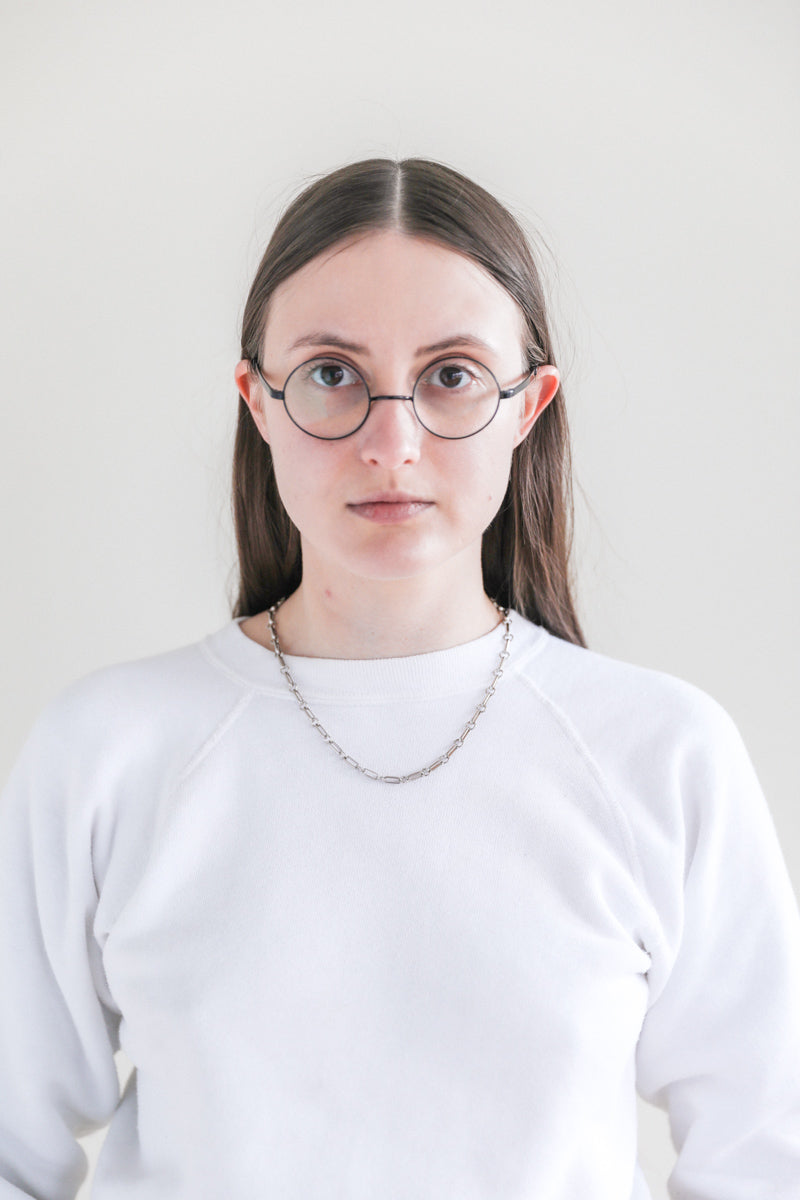 BAR CHAIN NECKLACE IN SILVER