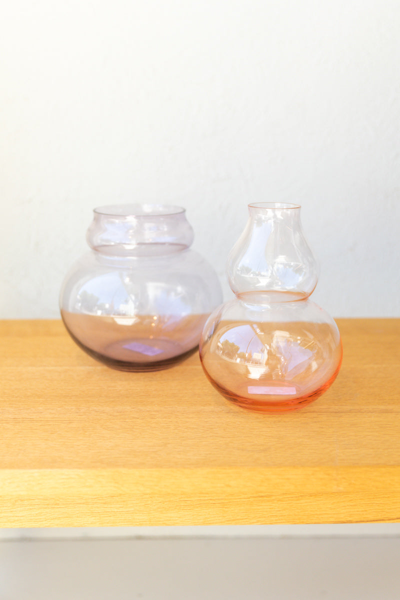 CALABASH FLOWER VASE IN AMETHYST