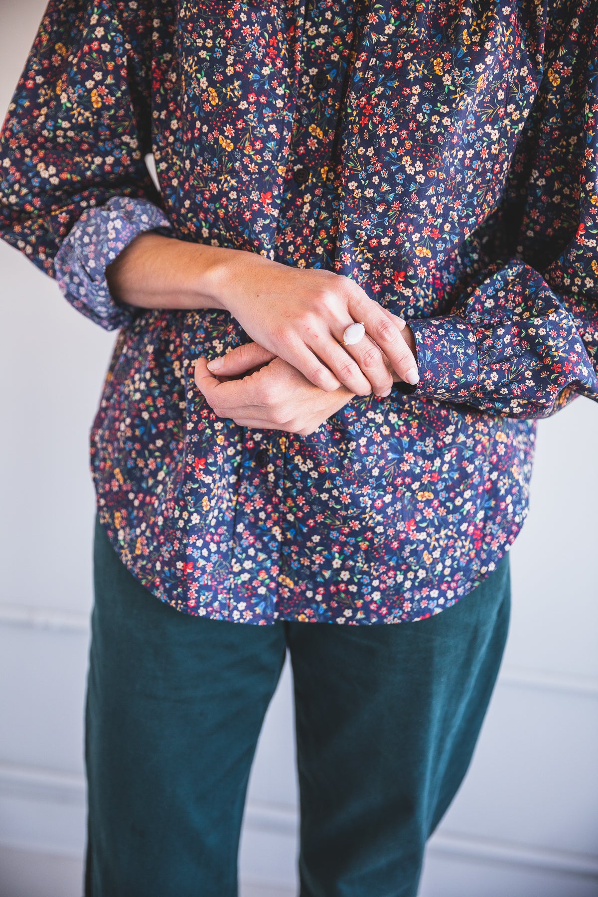 DENDRITIC AGATE RING