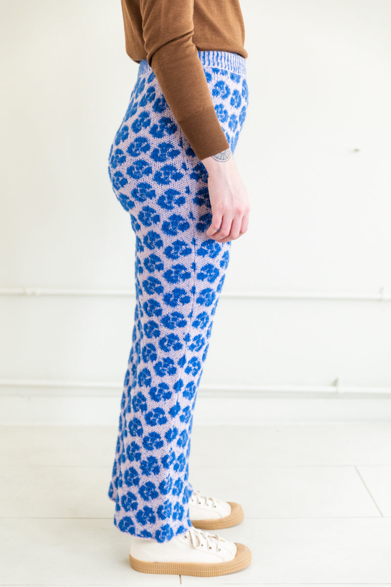 GOLGOLI PANTS IN DUSTY PINK & BLUE