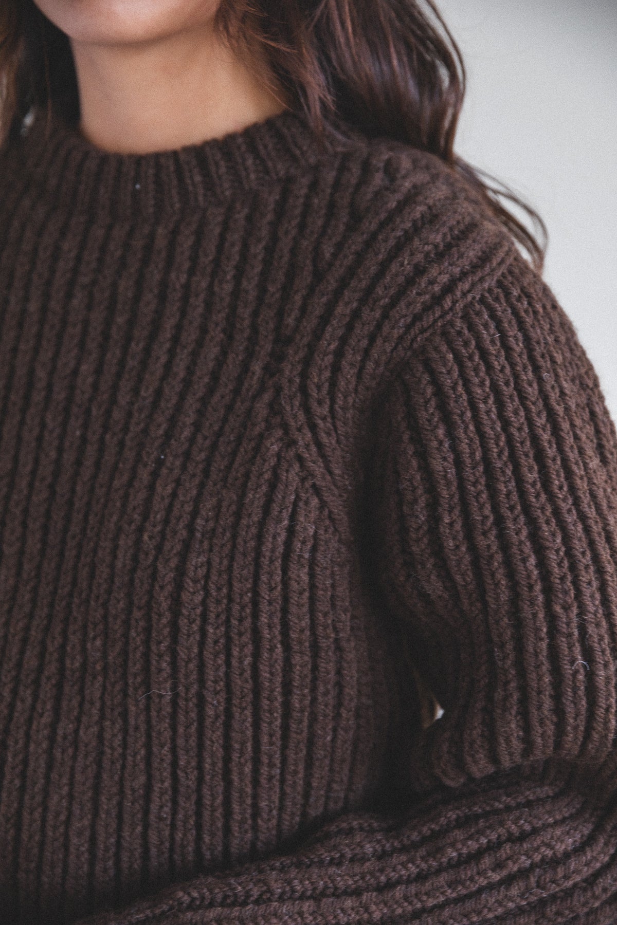 OMBU SWEATER IN EARTH