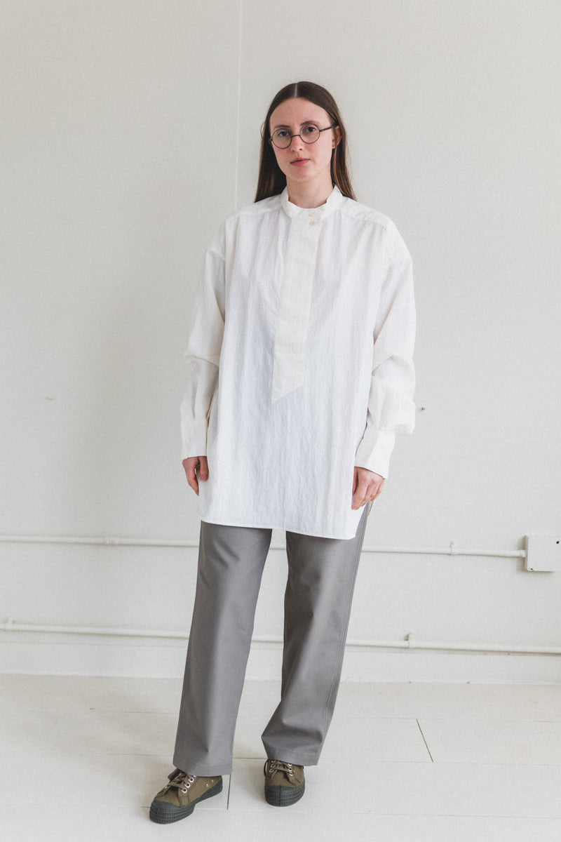 VALLEE SHIRT IN PARCHMENT VISCOSE