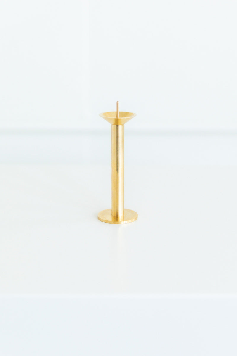 BRASS CANDLE STAND