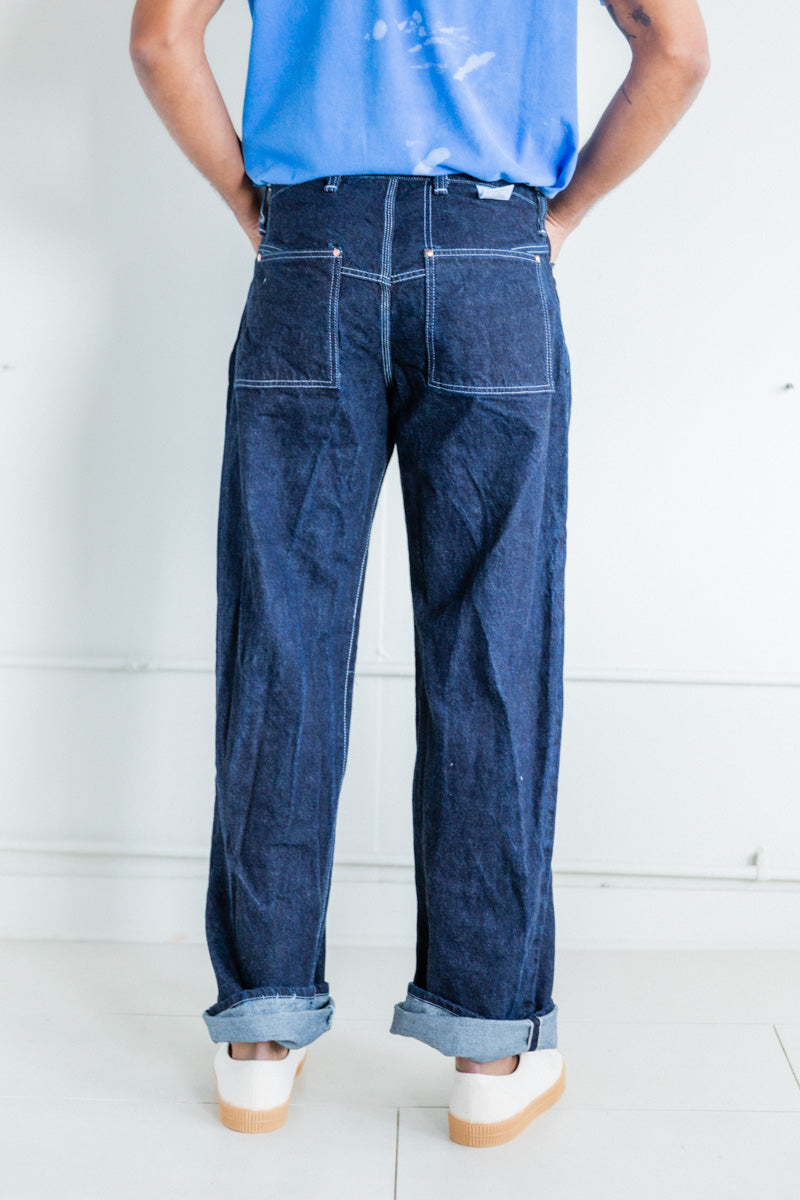 OXFORD JEANS IN RINSED 16OZ SELVAGE DENIM