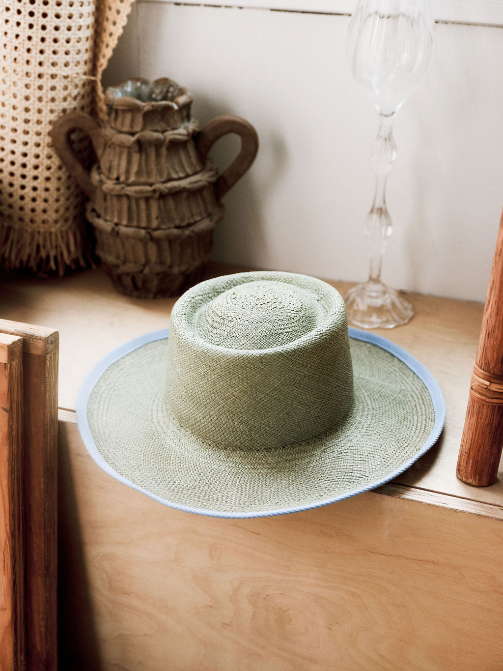 MAPLE HAT WITH TWILL RIBBON