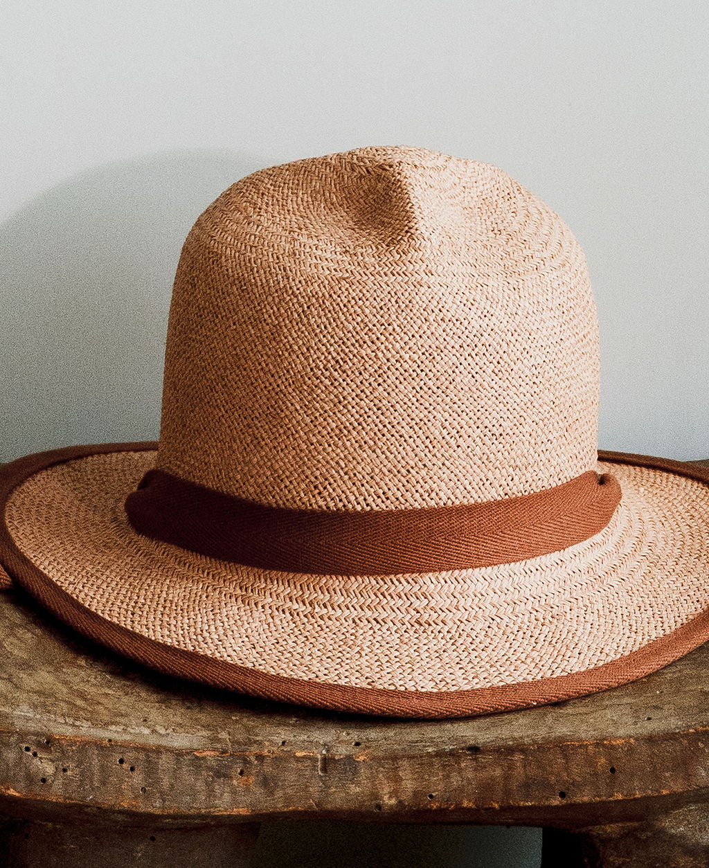 RANGER IN TORCIDO STRAW WITH TWILL RIBBON