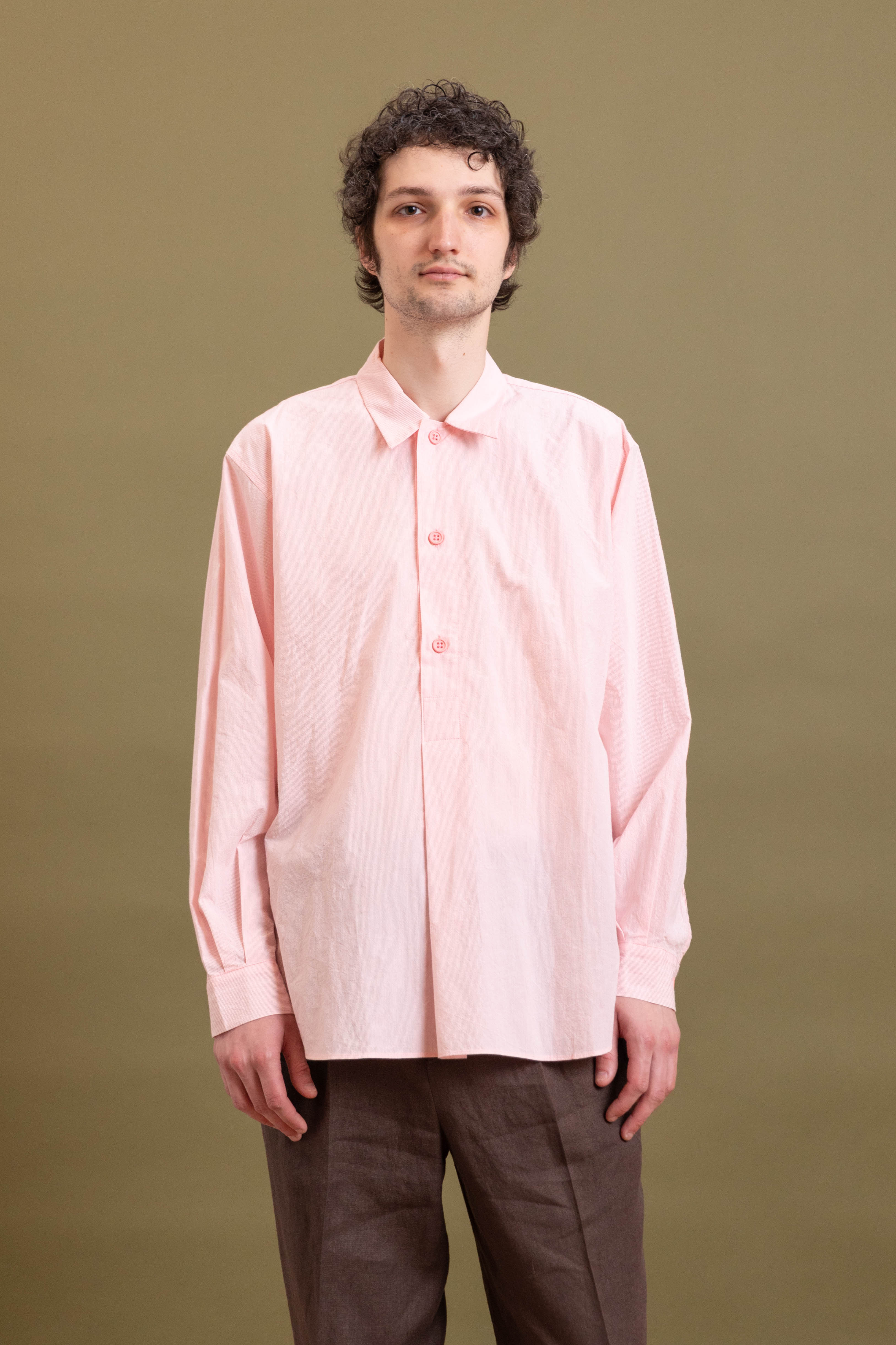 R18 S2 PULLOVER SHIRT IN FLOWER CORDLANE
