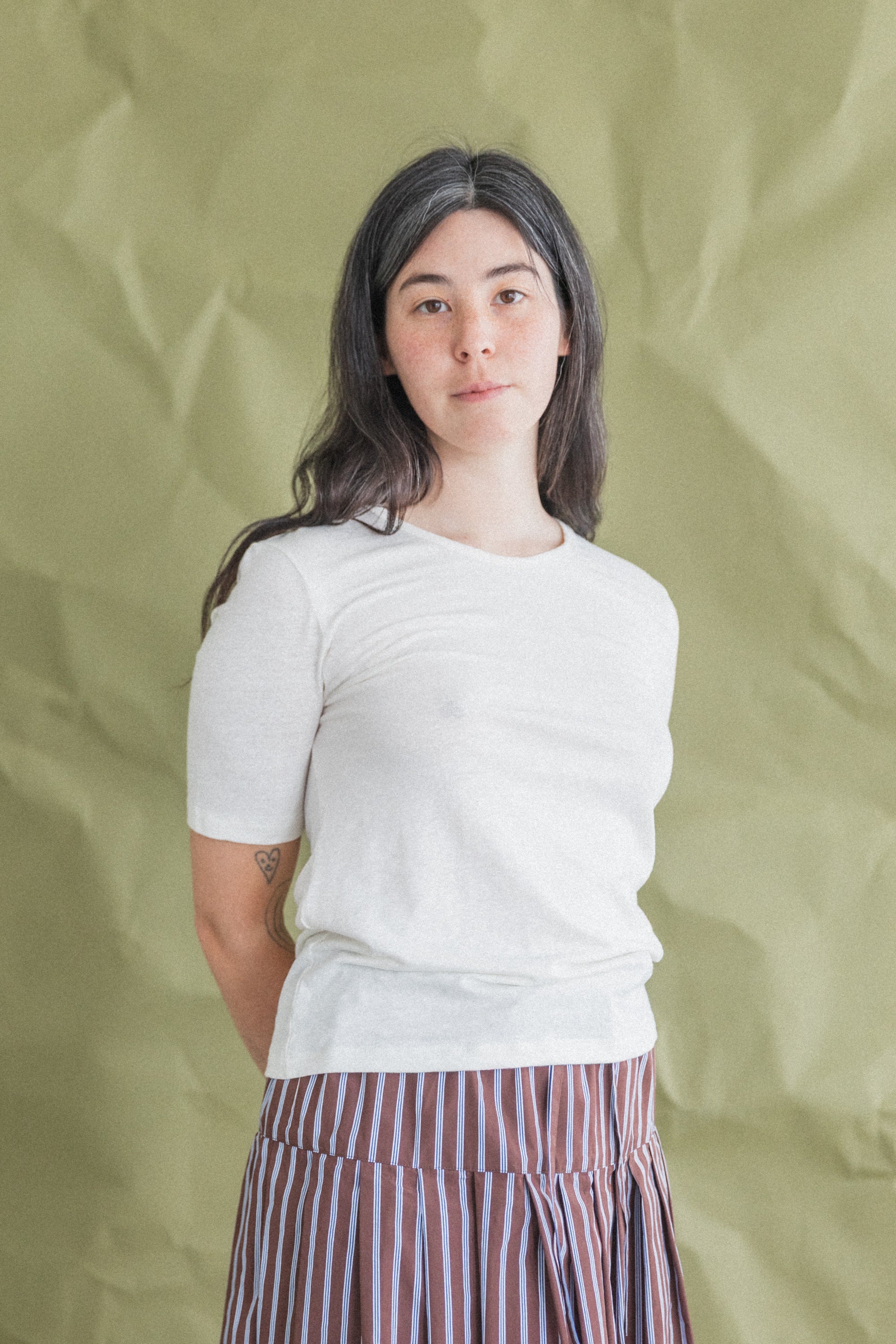 TEE SHIRT IN OFF-WHITE