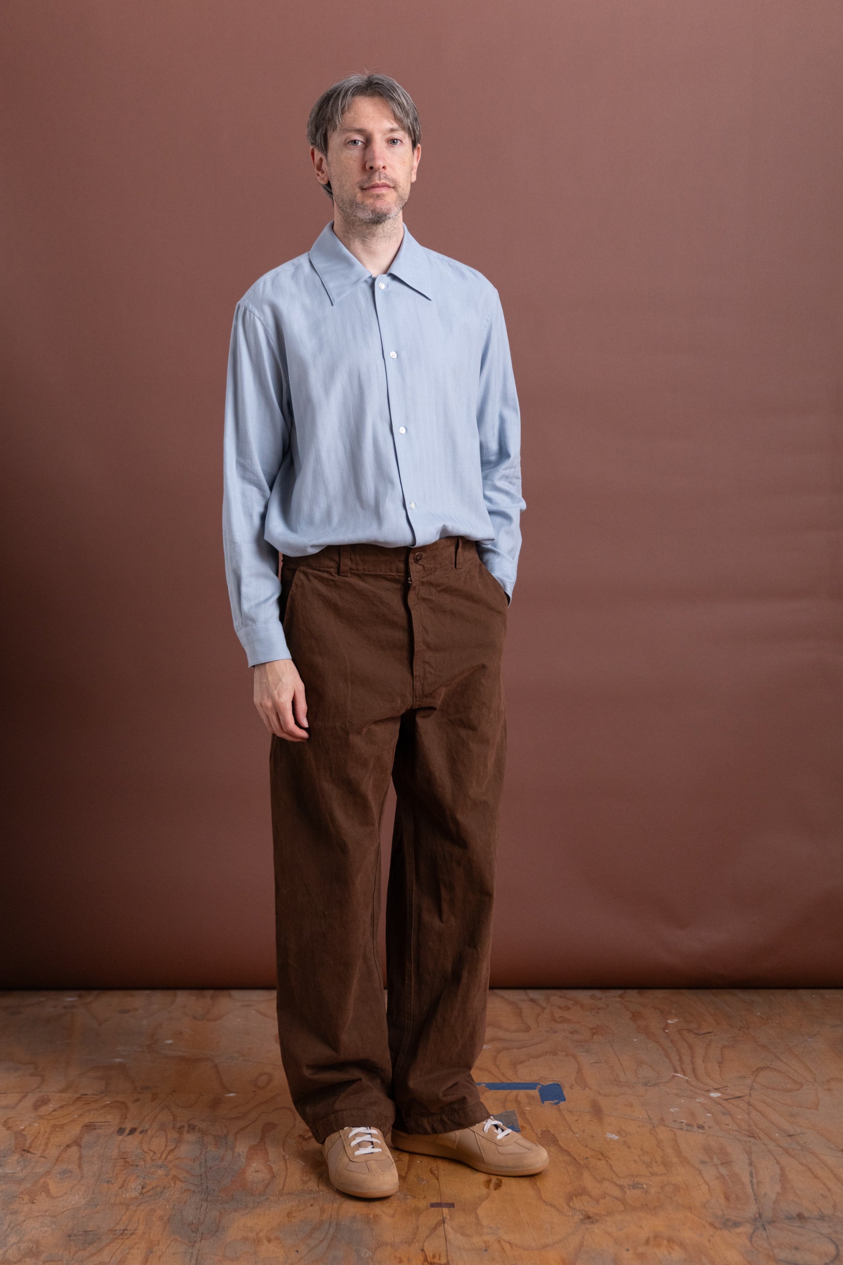 LUX P PANTS IN TOBACCO