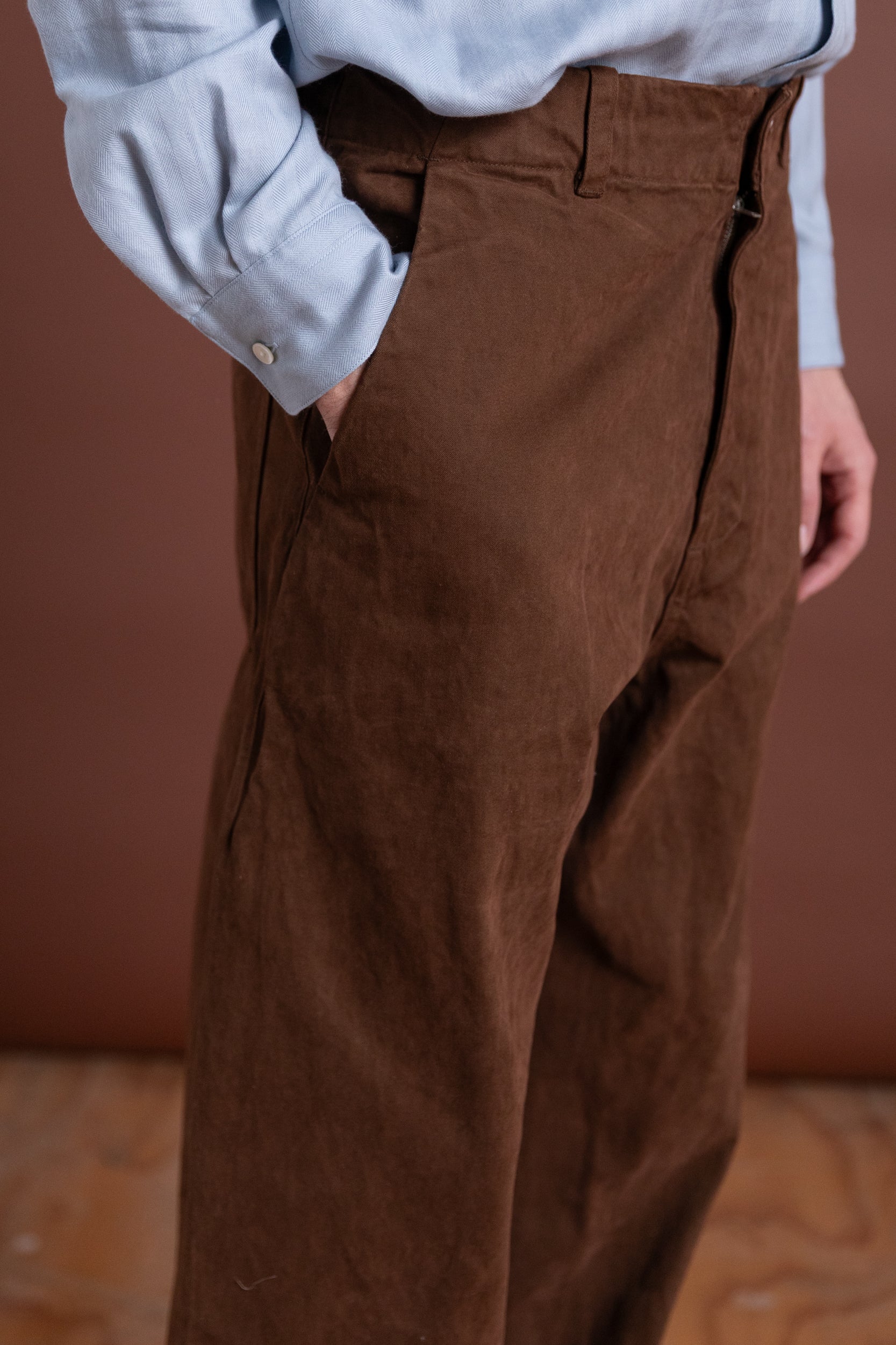 LUX P PANTS IN TOBACCO
