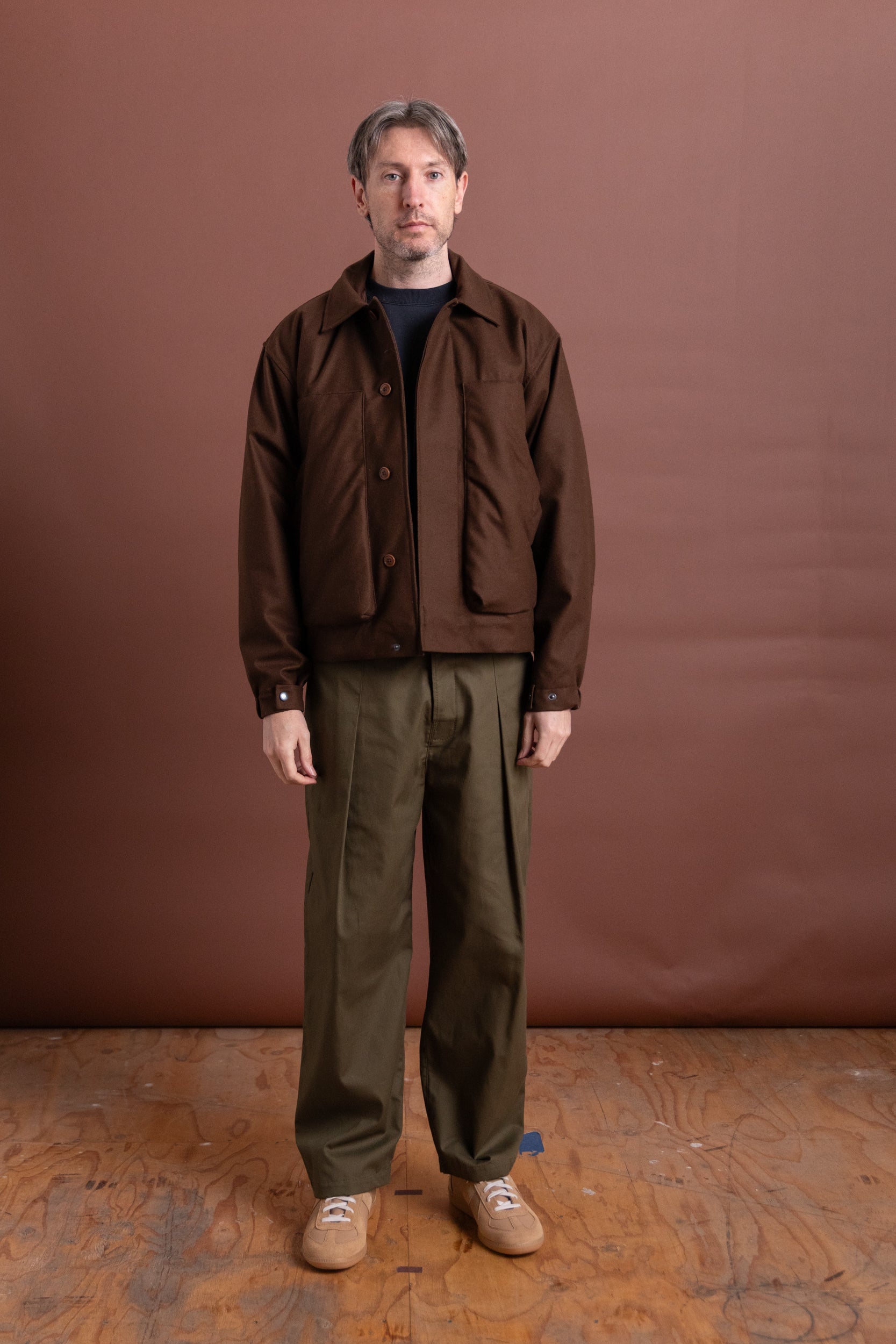 NOVO JACKET IN TOBACCO