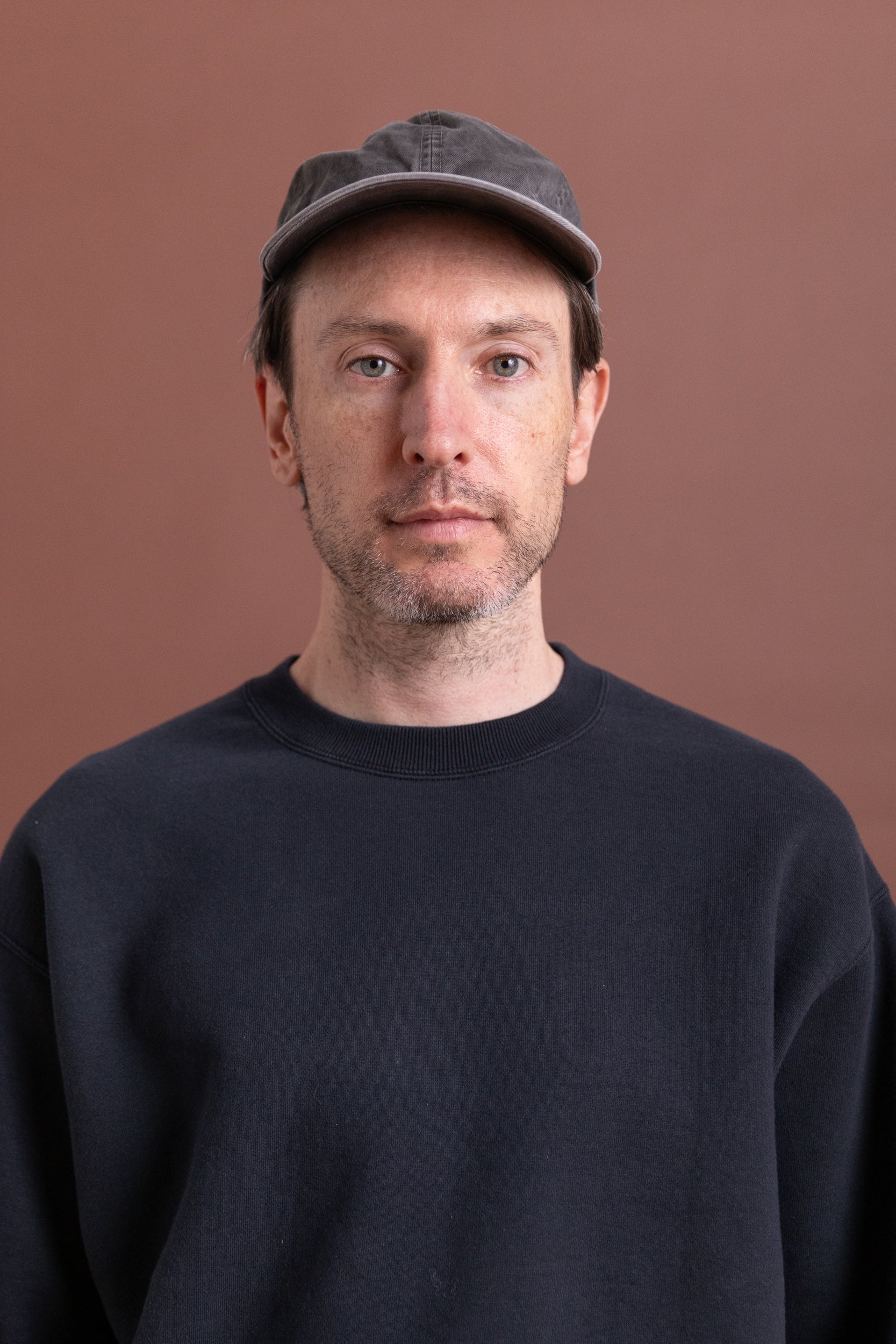 PRODUCT DYED FINX CHINO CAP MADE BY KIJIMATAKAYUKI IN DUSTY GRAY