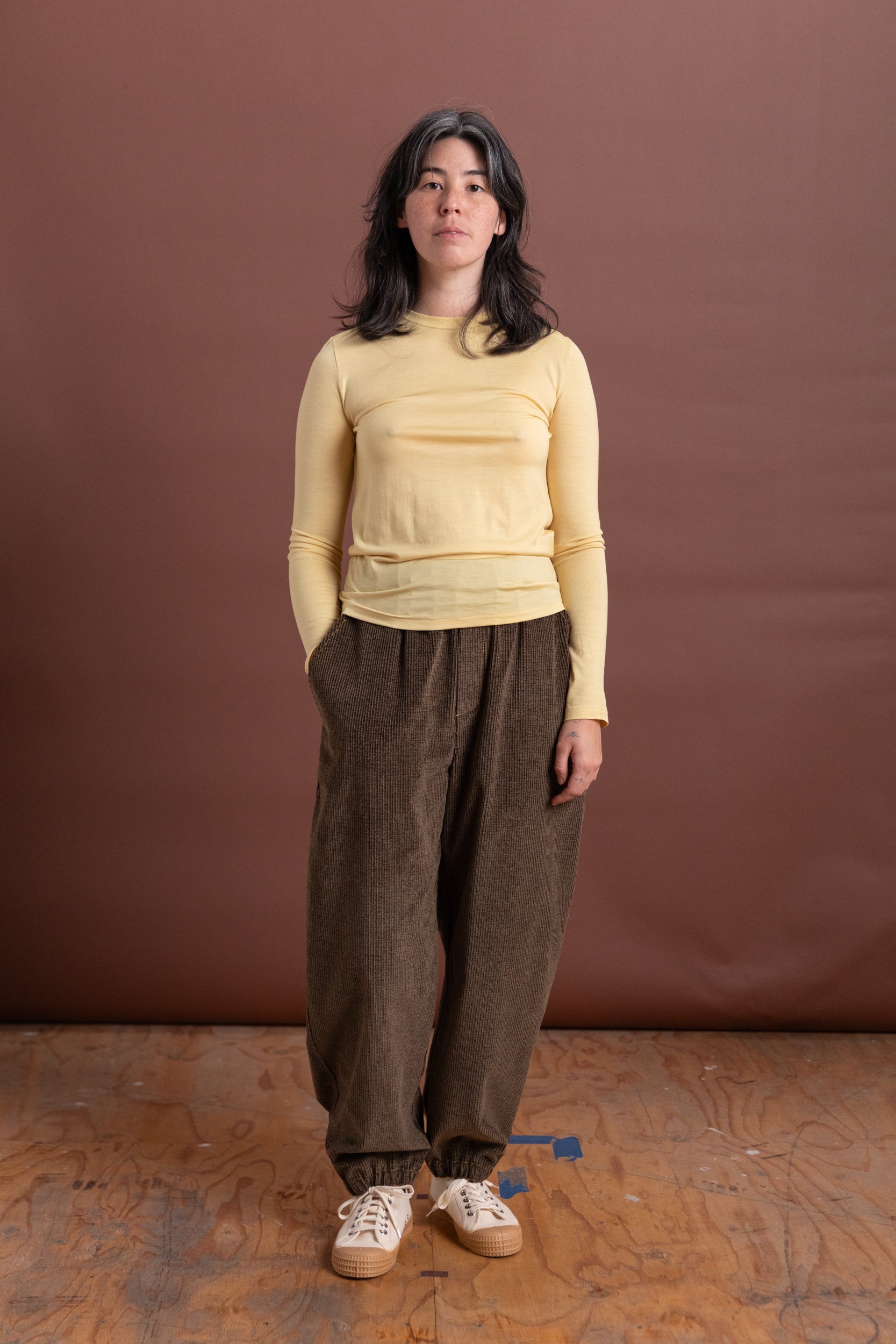 SWEATPANTS IN JAPANESE COTTON CORDUROY