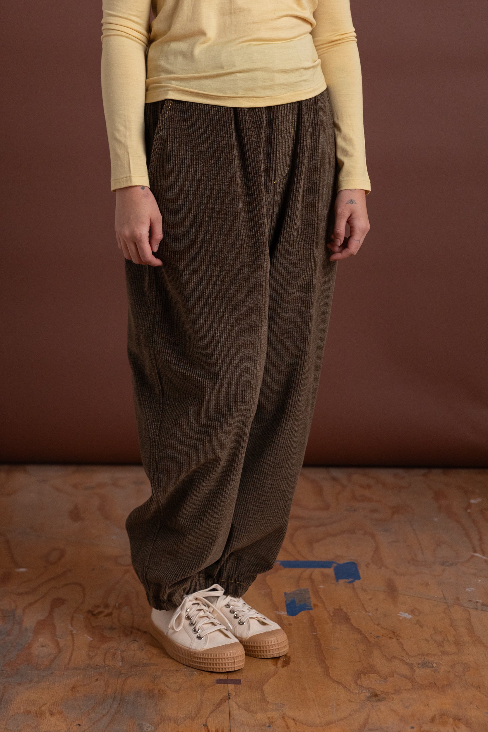 SWEATPANTS IN JAPANESE COTTON CORDUROY