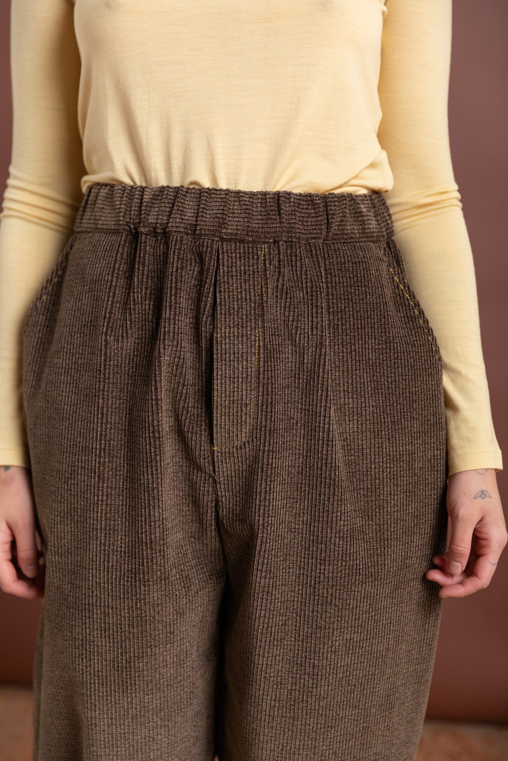 SWEATPANTS IN JAPANESE COTTON CORDUROY