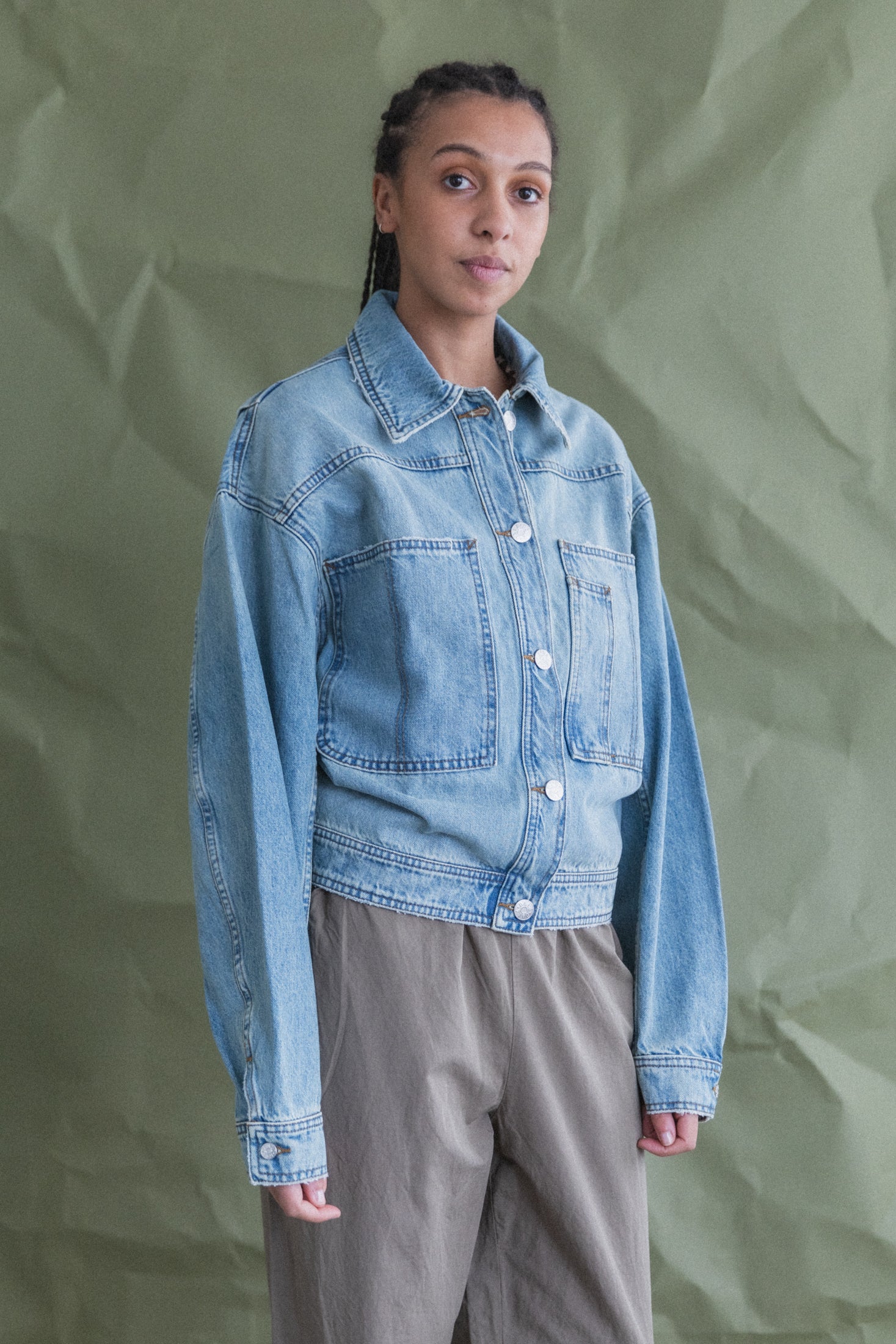 LIDO JACKET IN CANYON DENIM