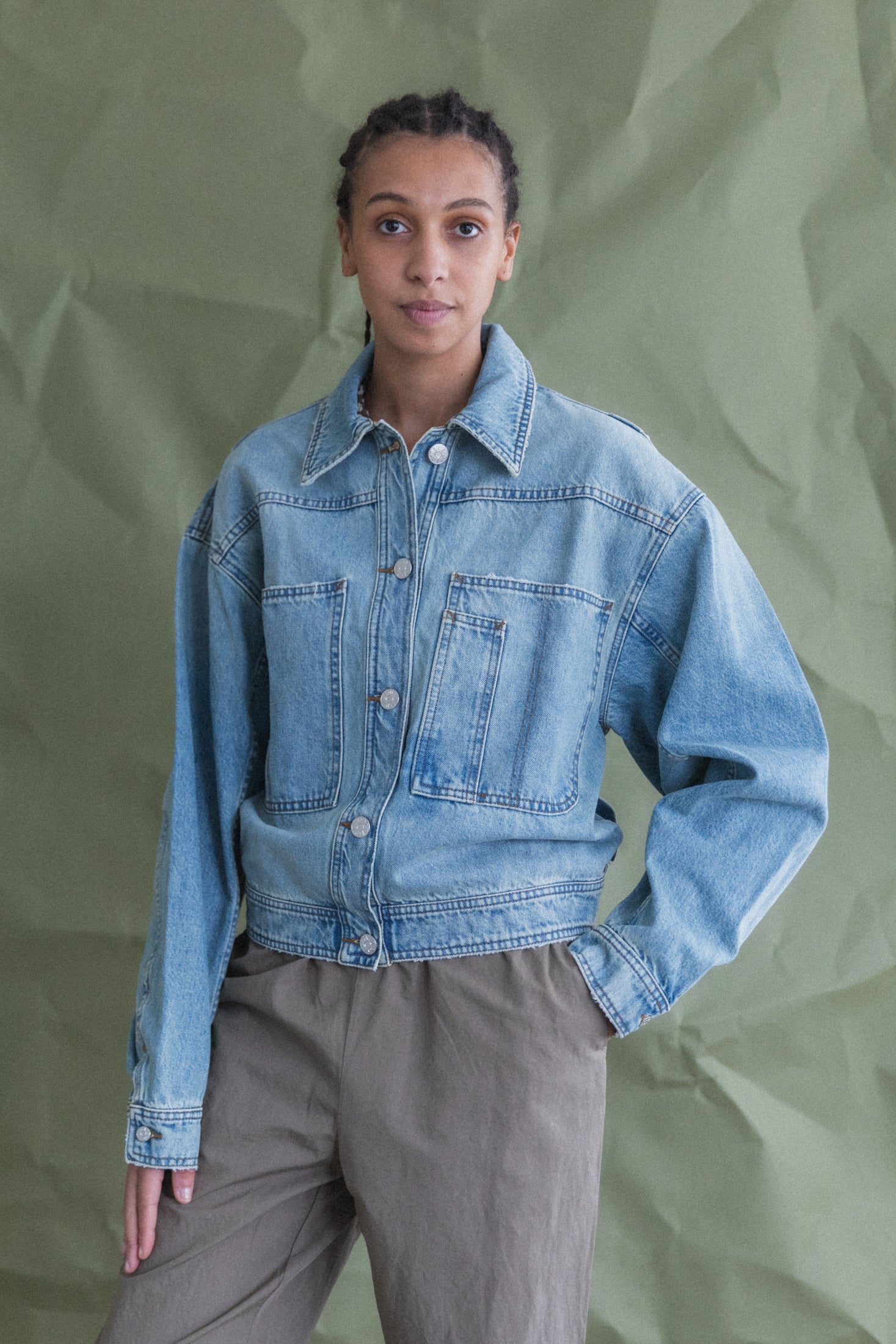 LIDO JACKET IN CANYON DENIM