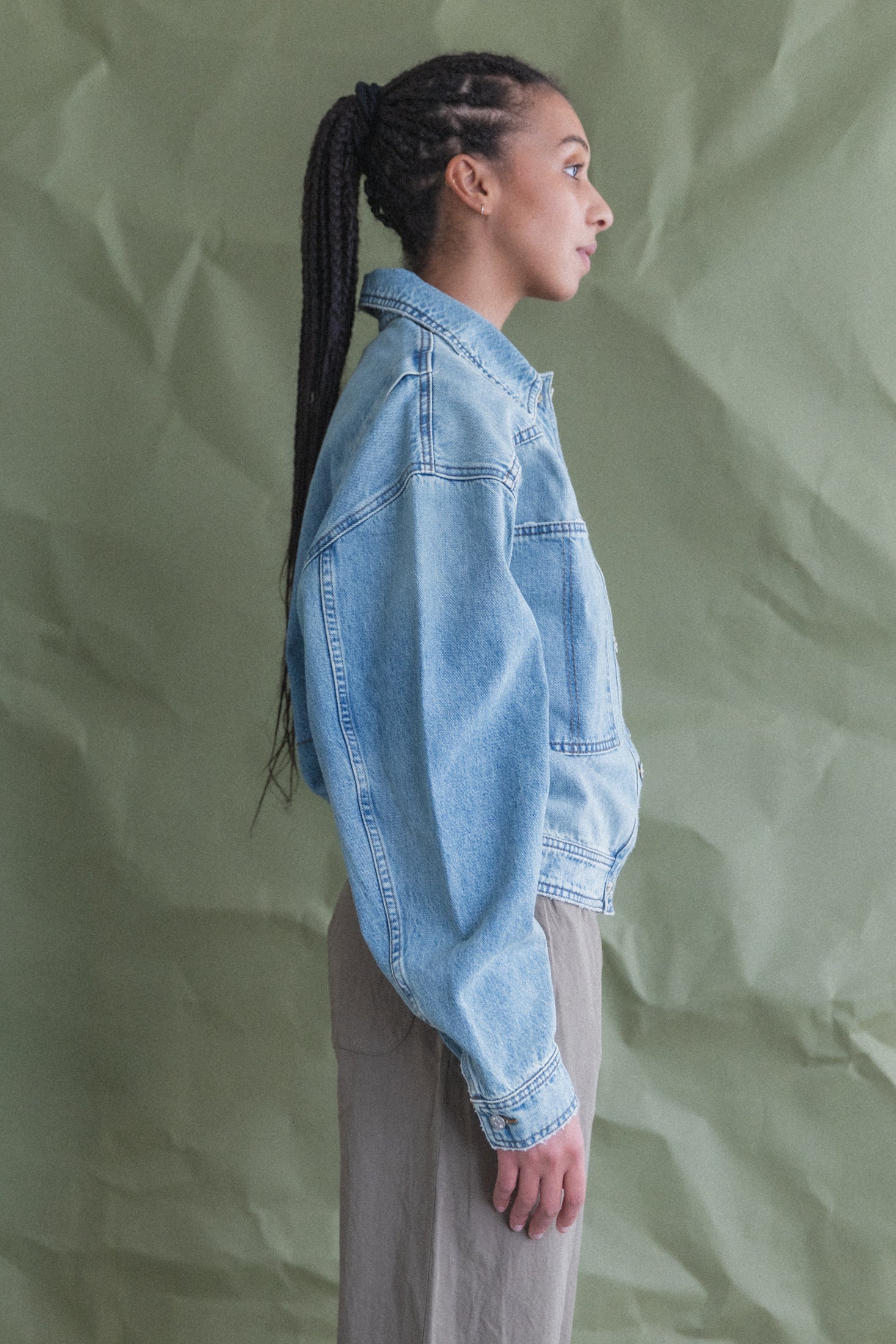 LIDO JACKET IN CANYON DENIM