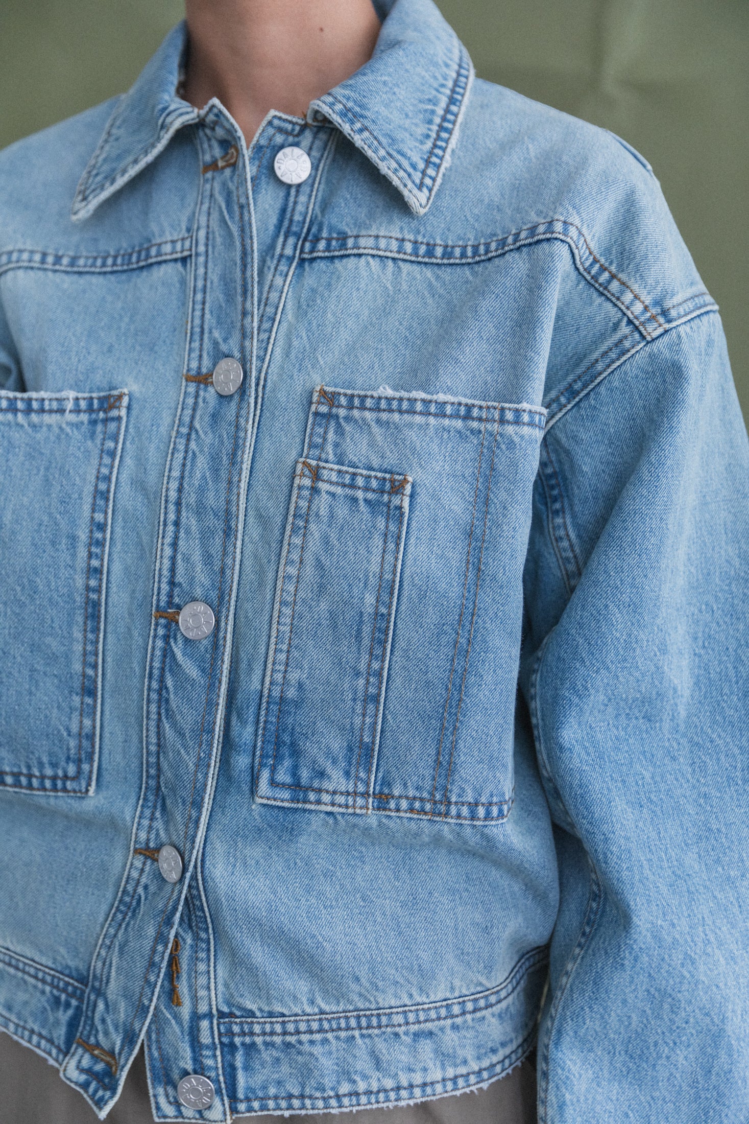 LIDO JACKET IN CANYON DENIM