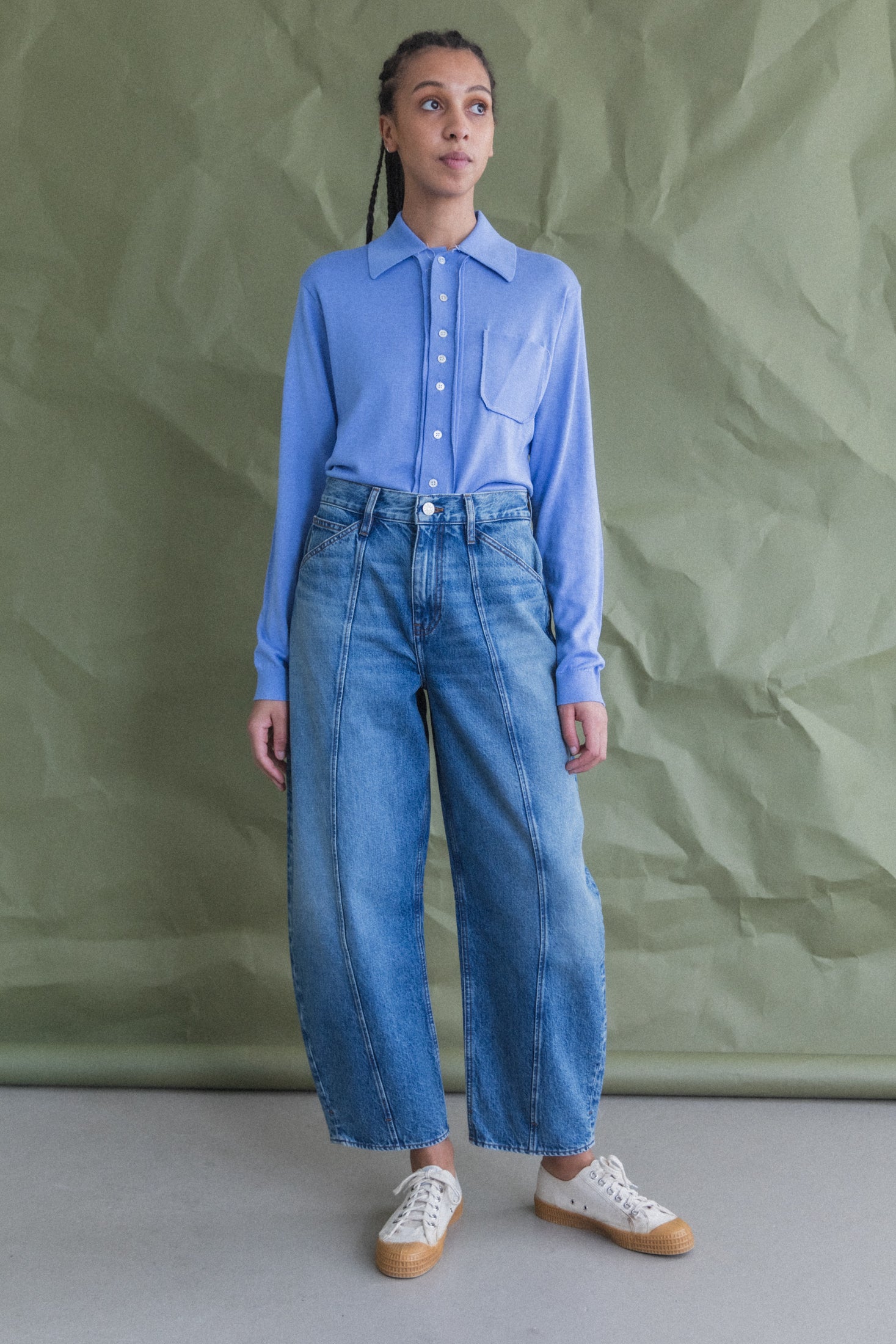 LIDO JEANS IN CORNFLOWER DENIM