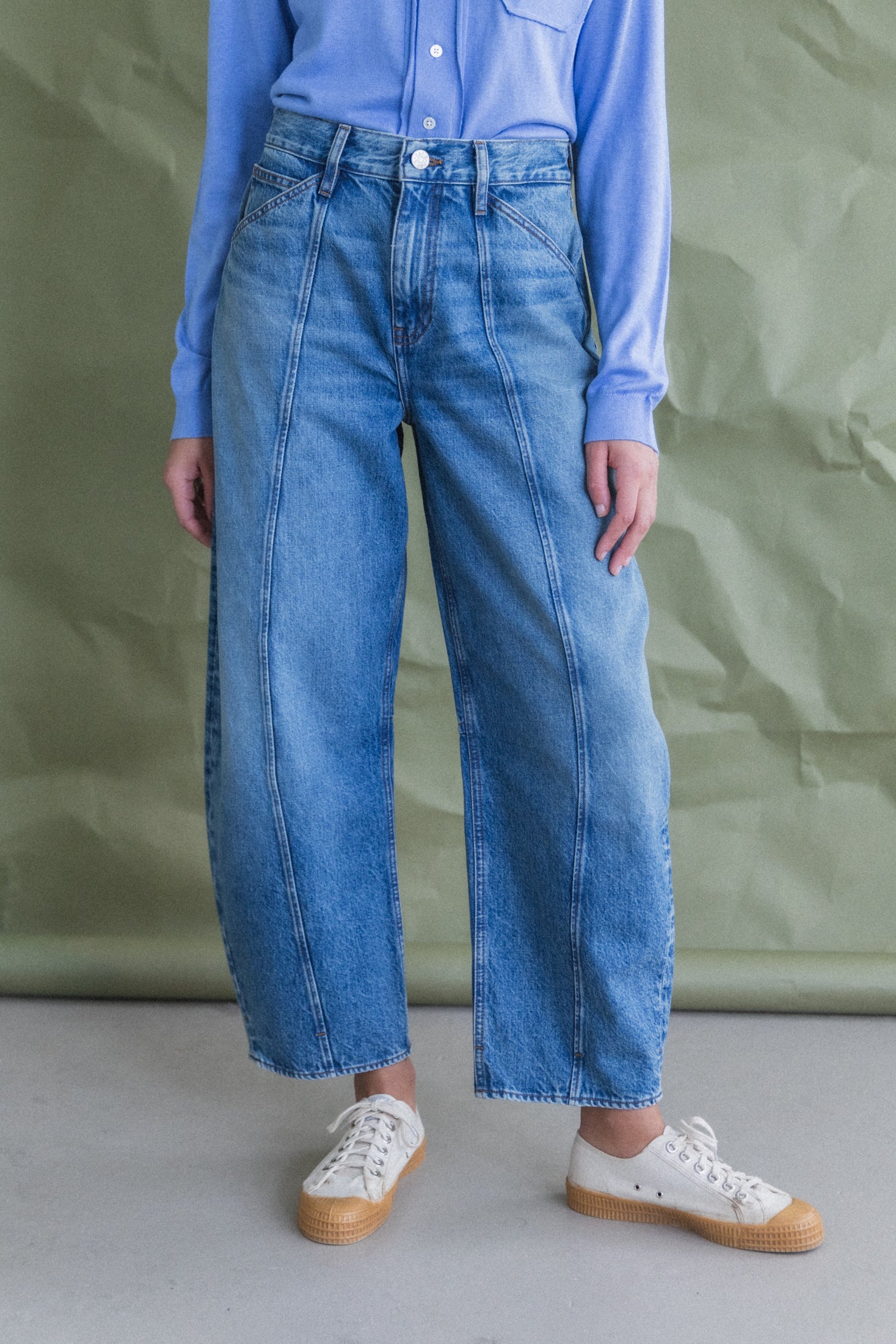 LIDO JEANS IN CORNFLOWER DENIM