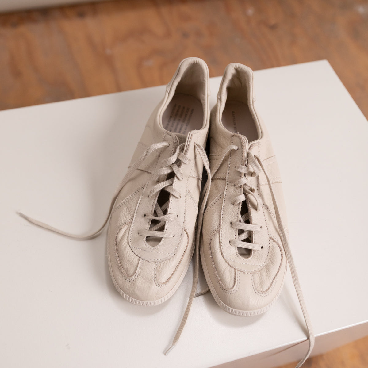KAPTAIN SUNSHINE TRAINER IN UNLINED PANNA LEATHER