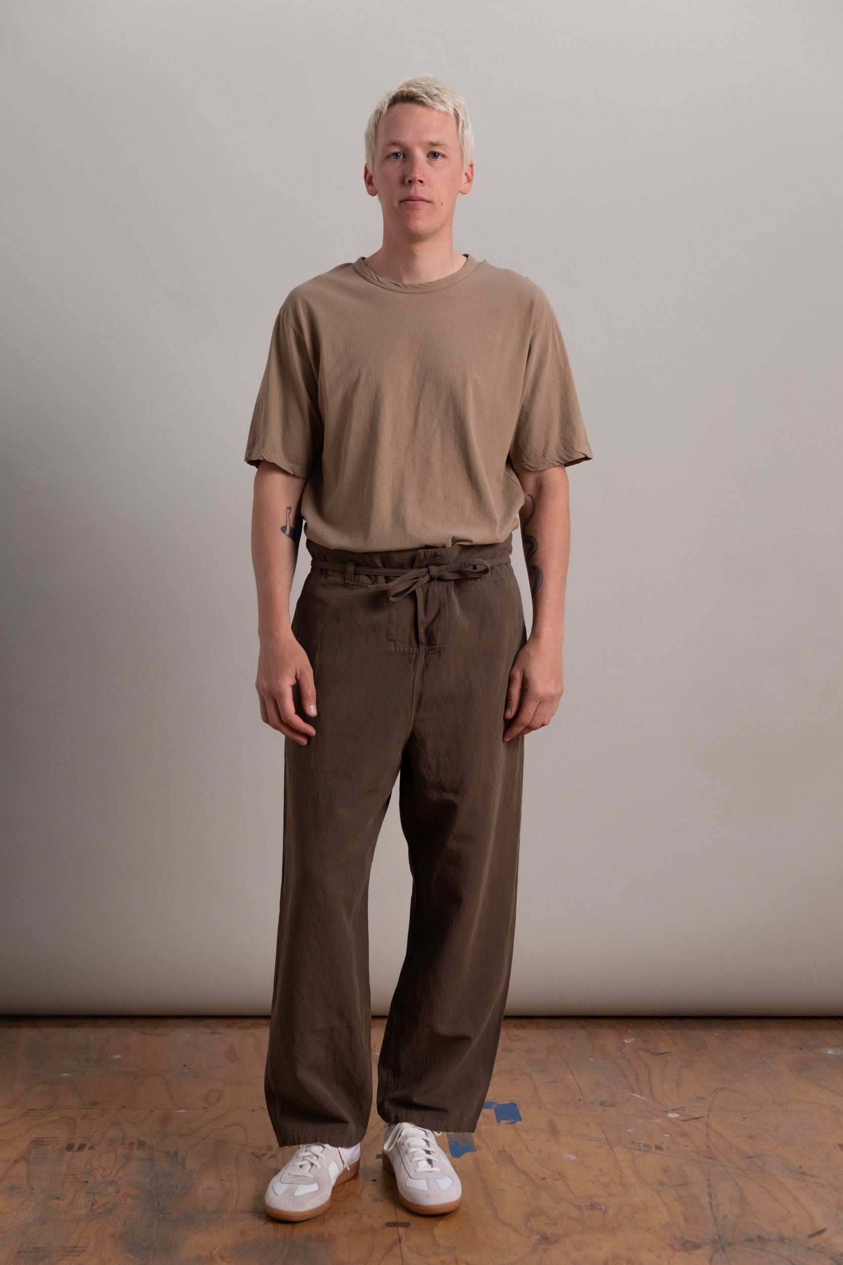 GABA TRAVELLER EASY PANTS IN CUB BROWN
